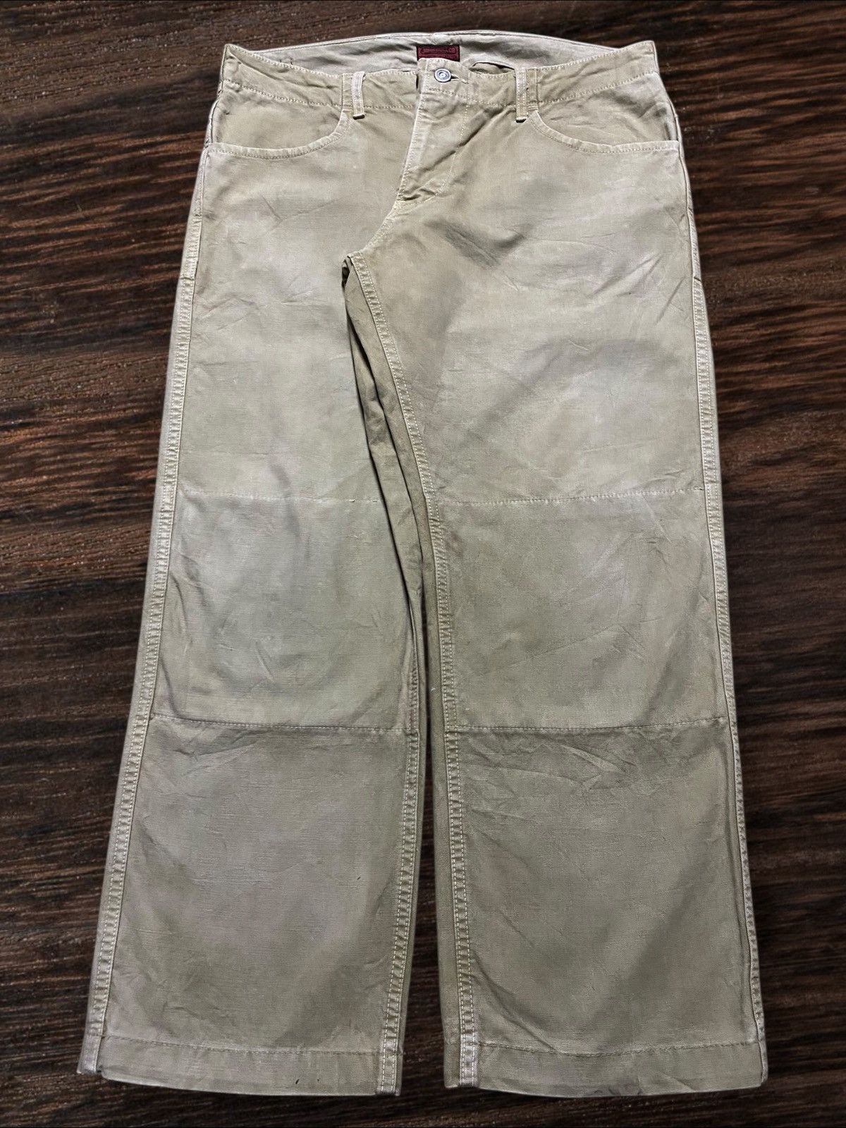 Johnbull Vintage Johnbull Double Knee Denim Loose Distressed Jeans Size US 34 / EU 50 - 2 Thumbnail