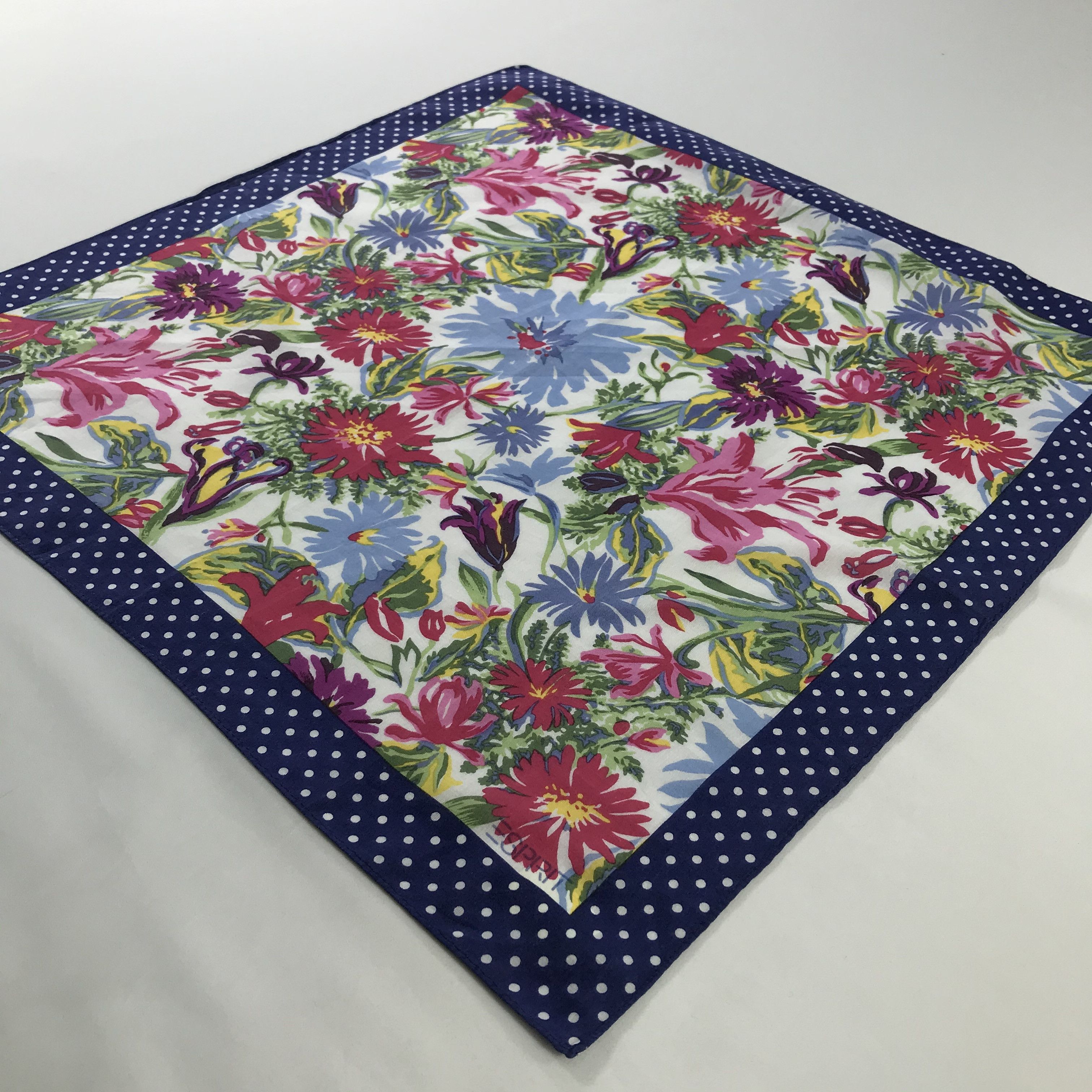 Esprit × Vintage Esprit Bandana / Handkerchief / Neckerchief - S722 Size ONE SIZE - 2 Thumbnail