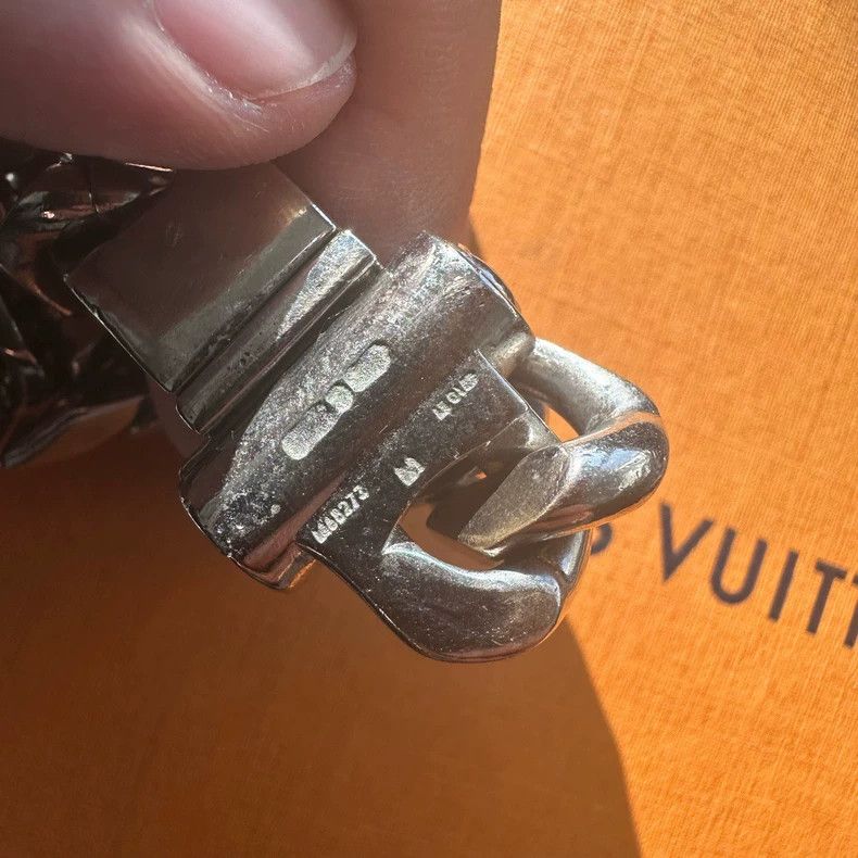 Louis Vuitton Louis Vuitton Original Cuba Chain Metal Bracelet Size ONE SIZE - 3 Thumbnail