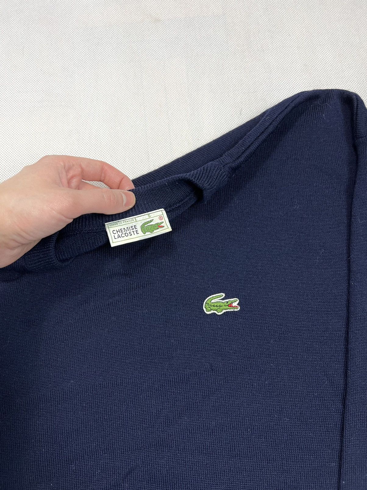 Lacoste × Vintage Sweater Lacoste vintage 90’s wool rare Size US L / EU 52-54 / 3 - 4 Thumbnail