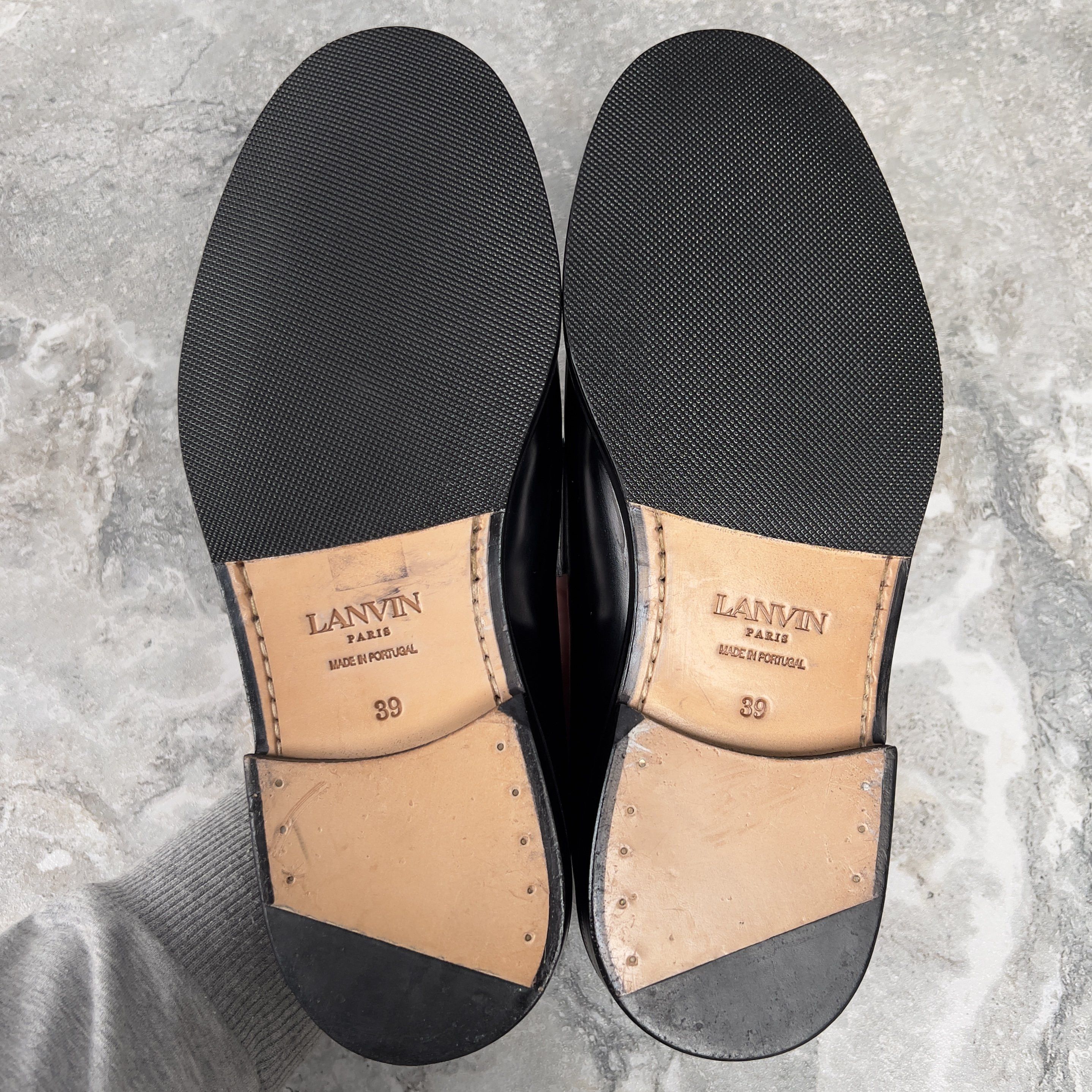Lanvin LANVIN Swan Loafers Slip On Leather Size US 9 / IT 39 - 13 Thumbnail