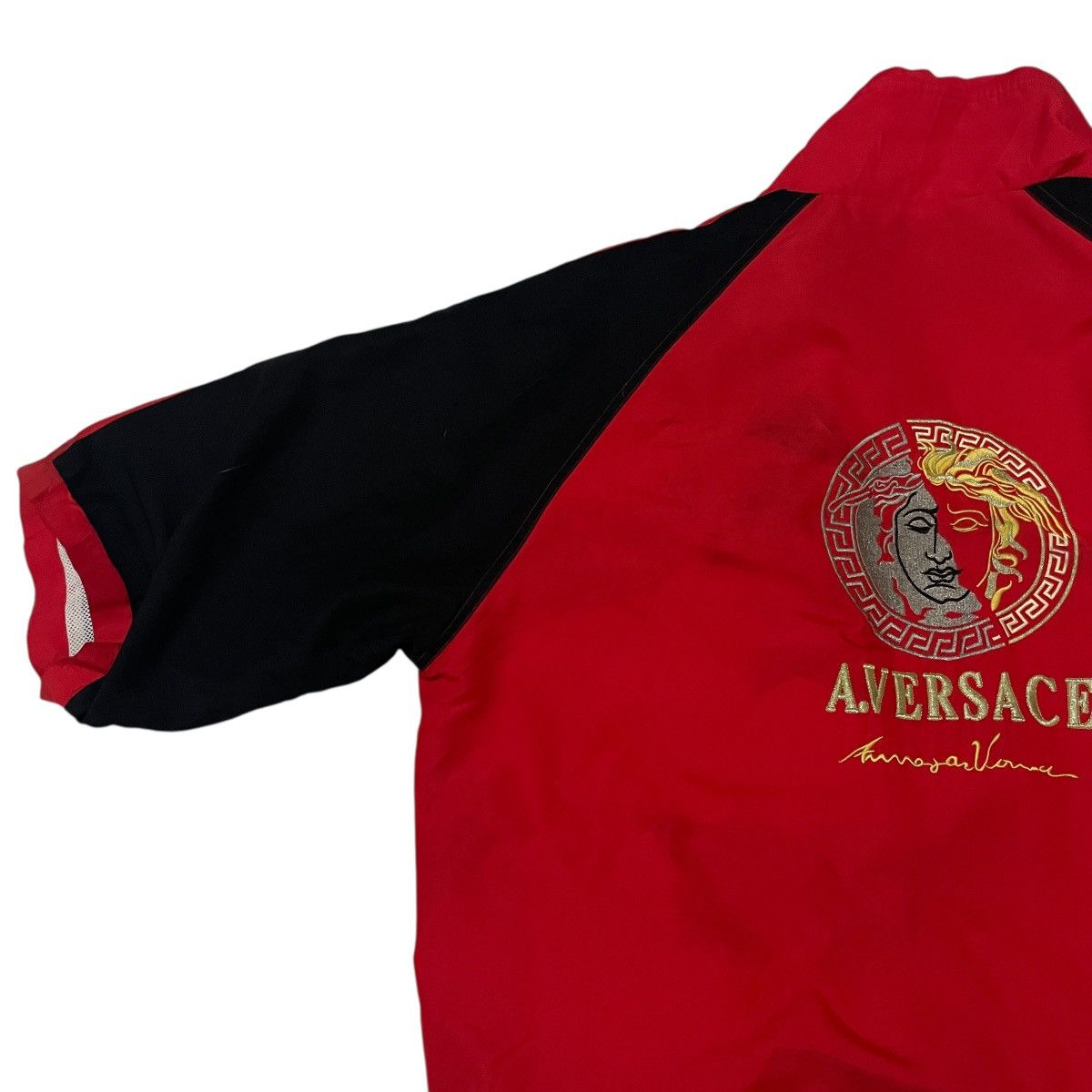 Versace Vintage A Versace Embroidery Logo Jacket Size US XL / EU 56 / 4 - 10 Thumbnail