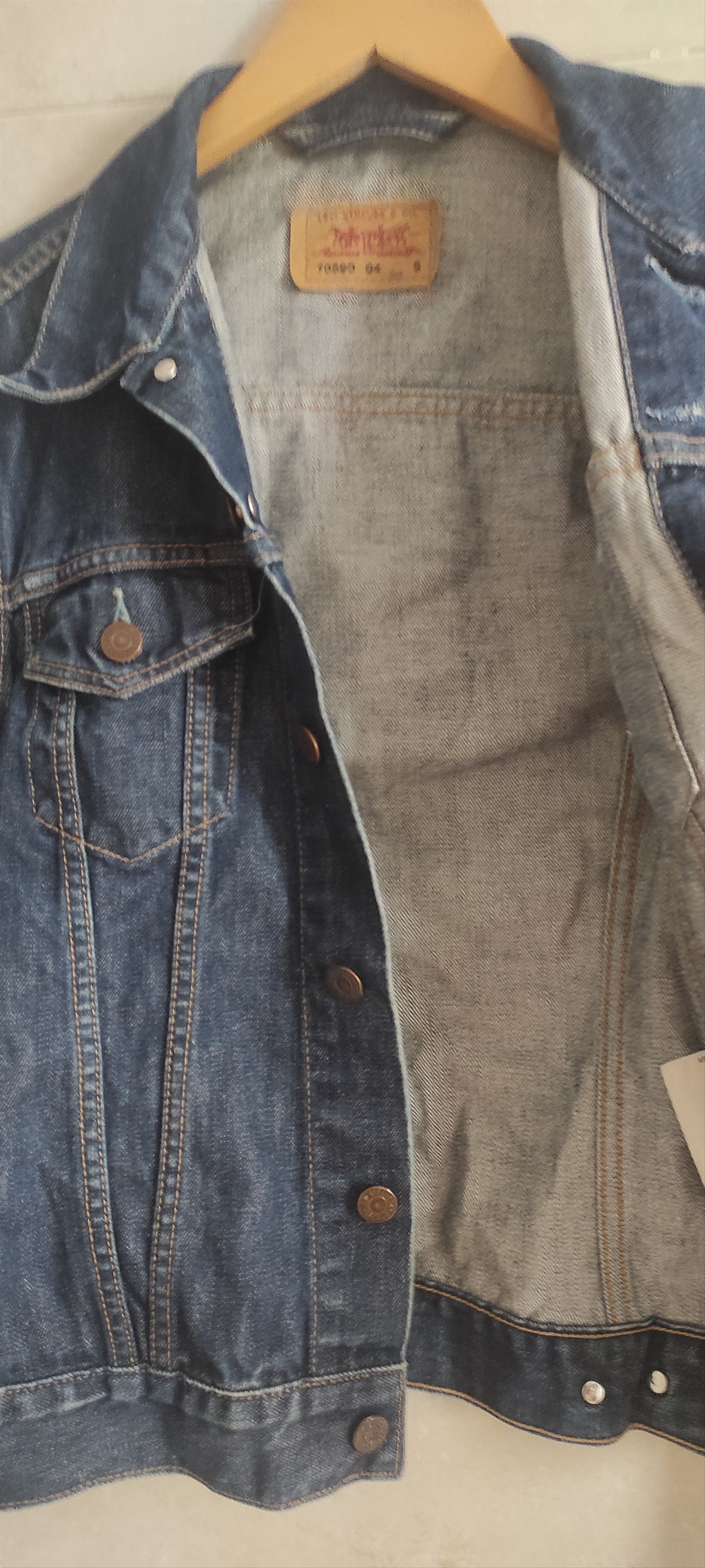 Levi's Levi's 70590 04 Women's Trucker Denim Jacket Size S / US 4 / IT 40 - 6 Thumbnail