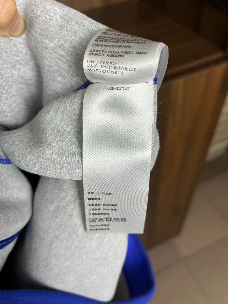Loewe LOEWE Technology zipper hoodie sweater coat Klein blue Size L / US 10 / IT 46 - 8 Thumbnail