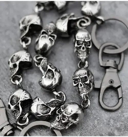 VIBE Key Chains Wallet Belt Chain Trousers Pants Size ONE SIZE - 2 Thumbnail