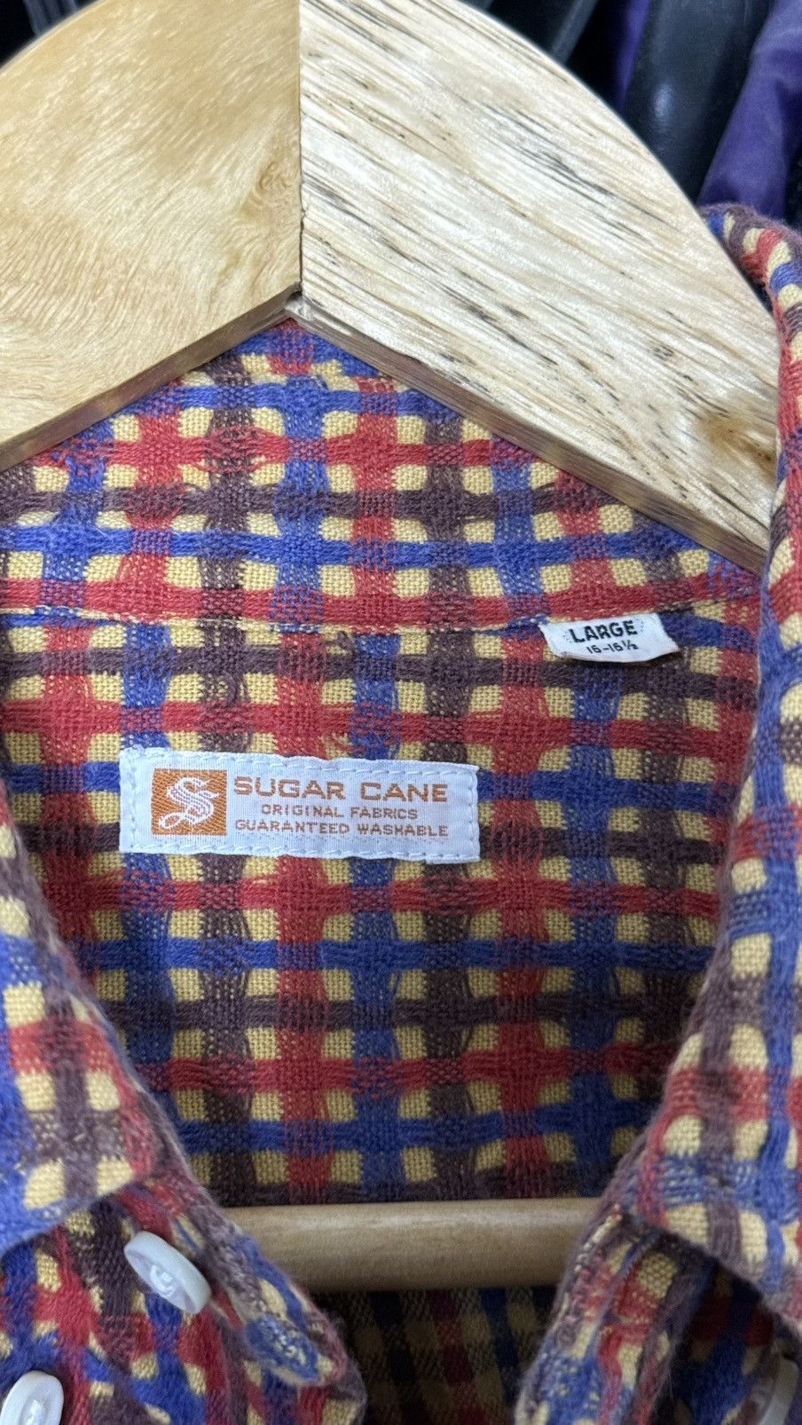 Sugar Cane SUGAR CANE JAPAN PLAID FLANNEL SHIRT Size US L / EU 52-54 / 3 - 5 Thumbnail