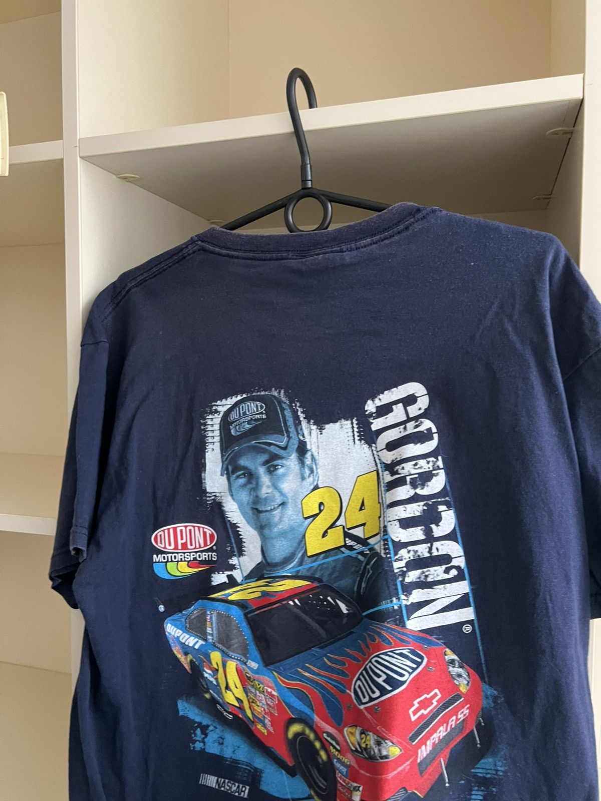 NASCAR Vintage Jeff Gordon #24 DuPont Motorsports NASCAR T-Shirt Size US L / EU 52-54 / 3 - 6 Thumbnail