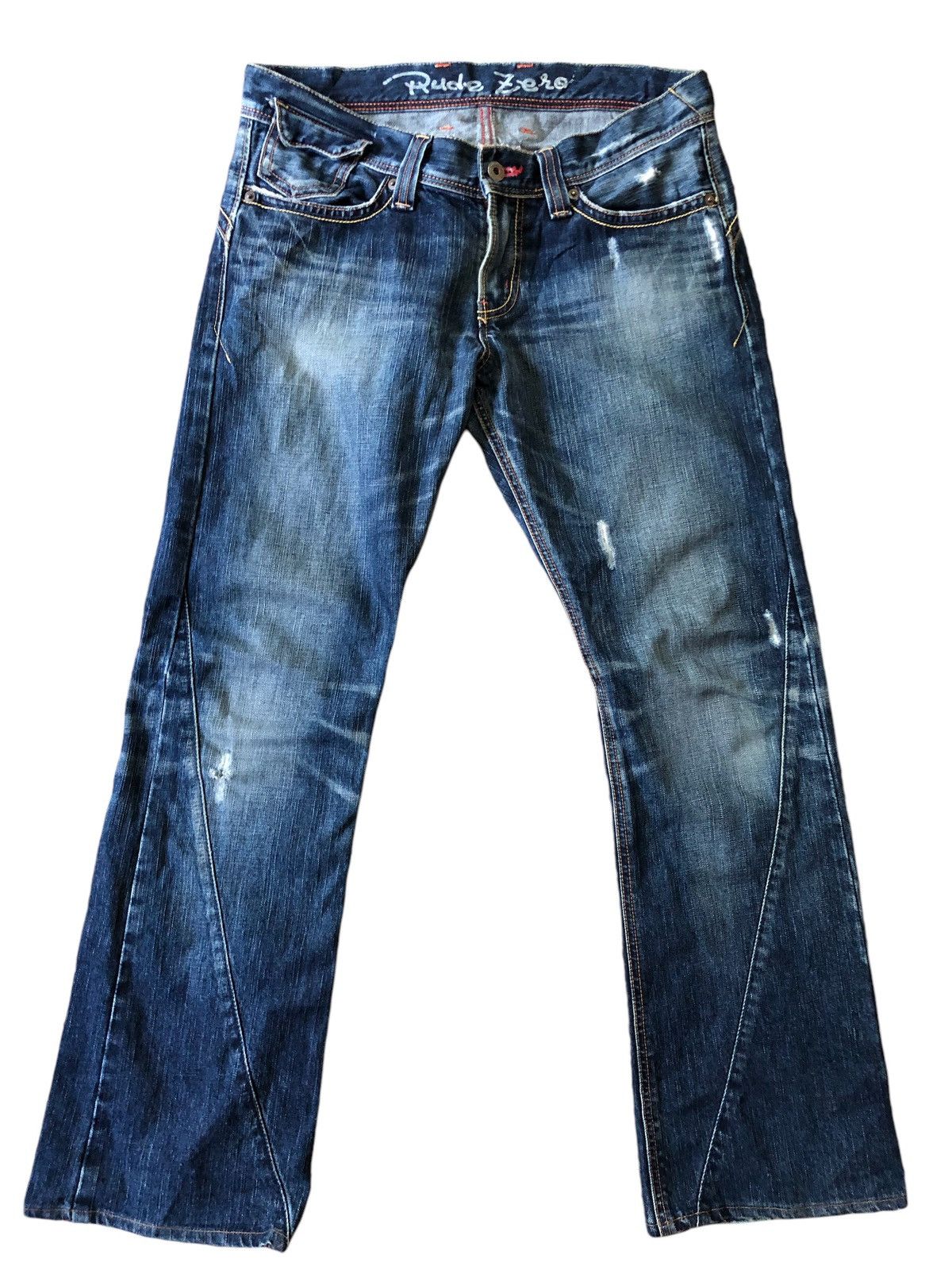 Rude Zero Edwin Boot Cut Denim pants