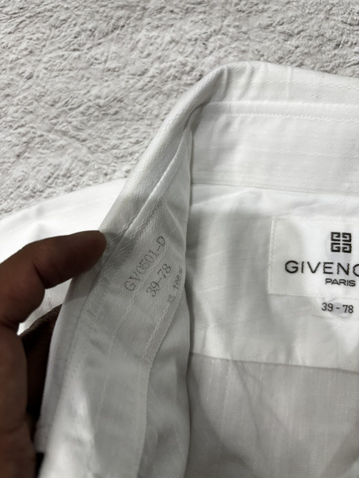 Givenchy Givenchy white shirt button up Size US L / EU 52-54 / 3 - 7 Thumbnail