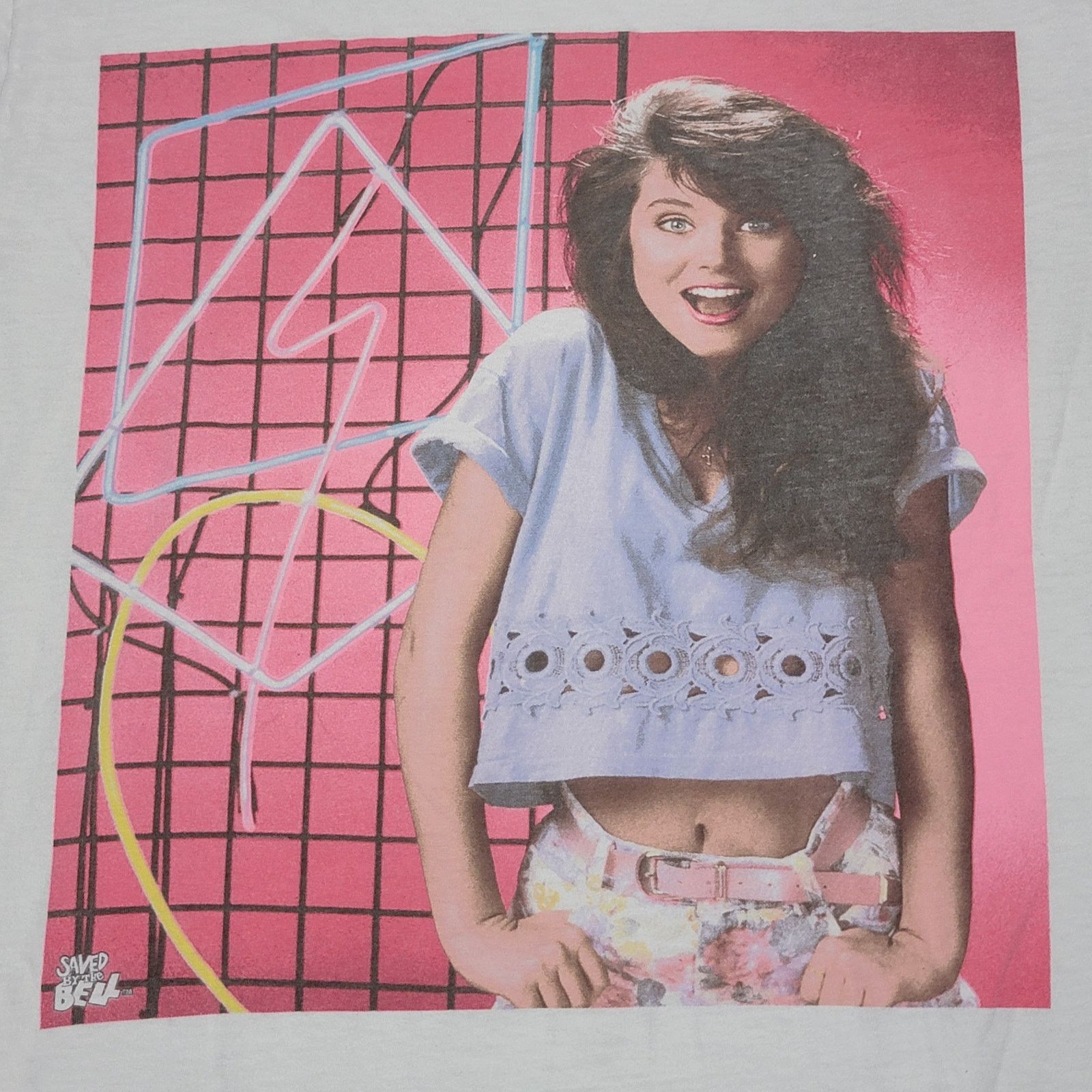 Ripple Junction Saved By The Bell Unisex Tee Kelly Kapowski - Size Medium Size M / US 6-8 / IT 42-44 - 2 Thumbnail