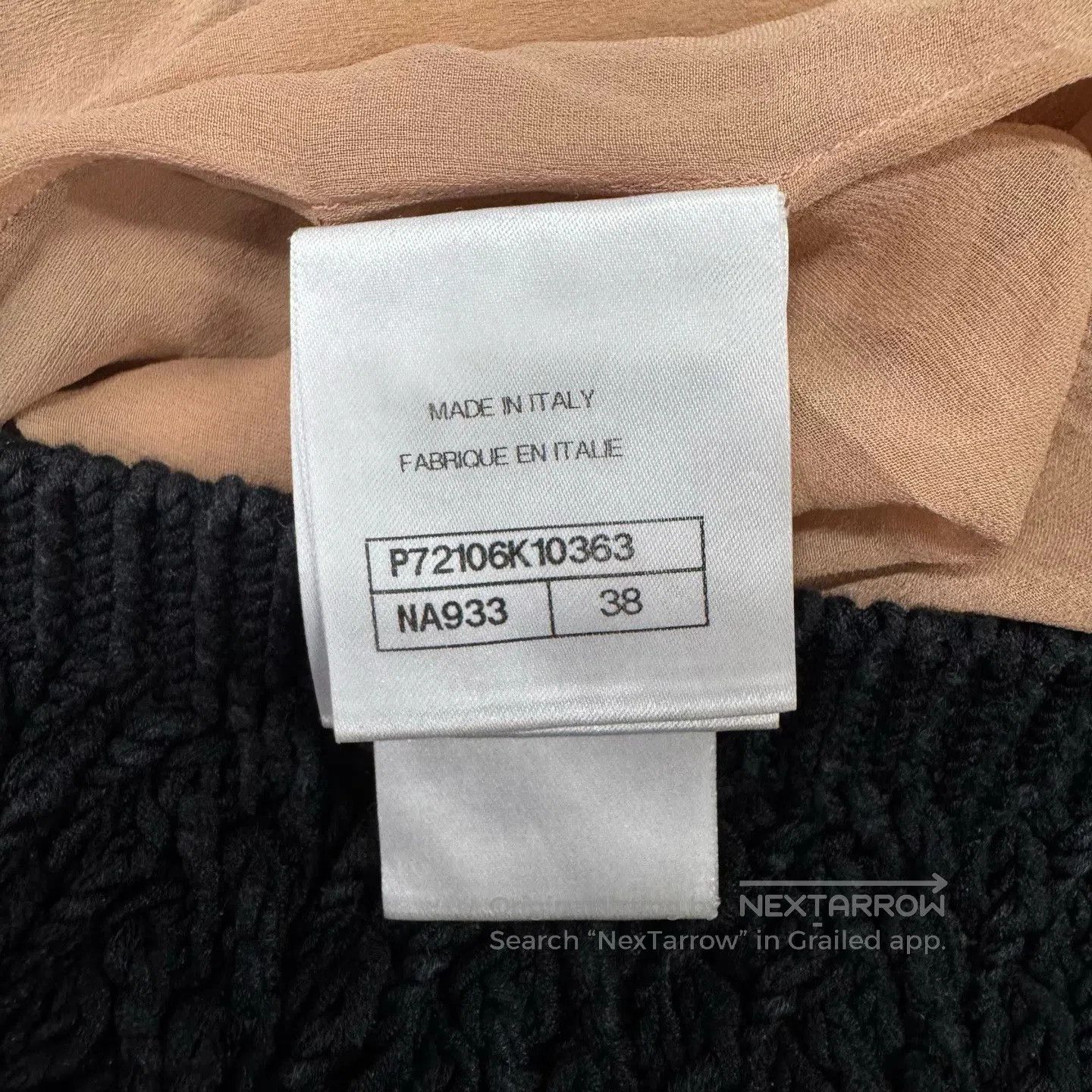 Chanel Chanel Black and white color combination A tailored knitte Size M / US 6-8 / IT 42-44 - 6 Thumbnail