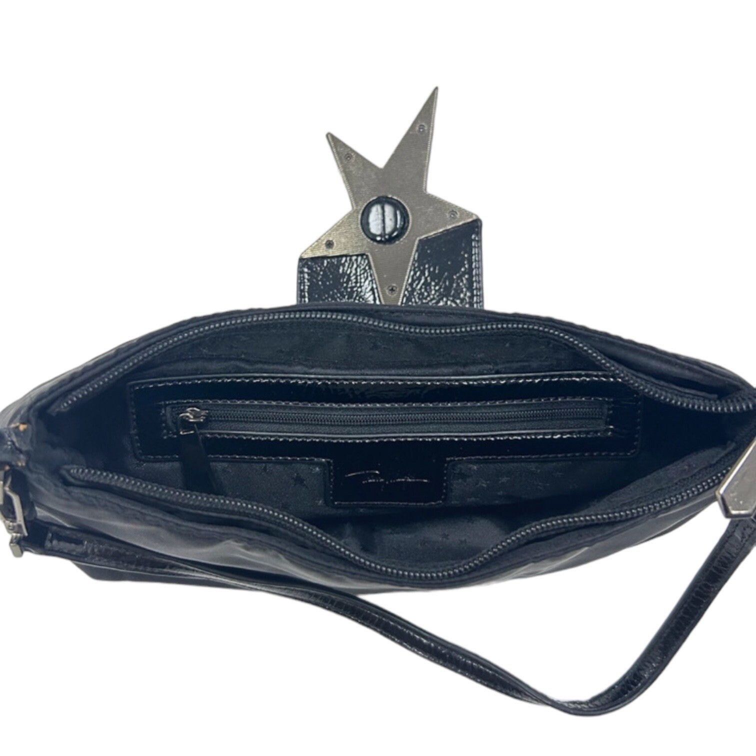 Thierry Mugler The Thierry Mugler Mini Baguette Bag Leather Size ONE SIZE - 4 Thumbnail
