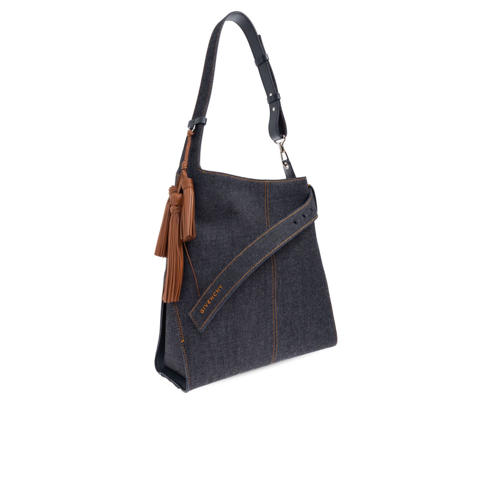 Givenchy GIVENCHY Navy Blue Denim Shoulder Bag New And Authentic Size ONE SIZE - 3 Thumbnail