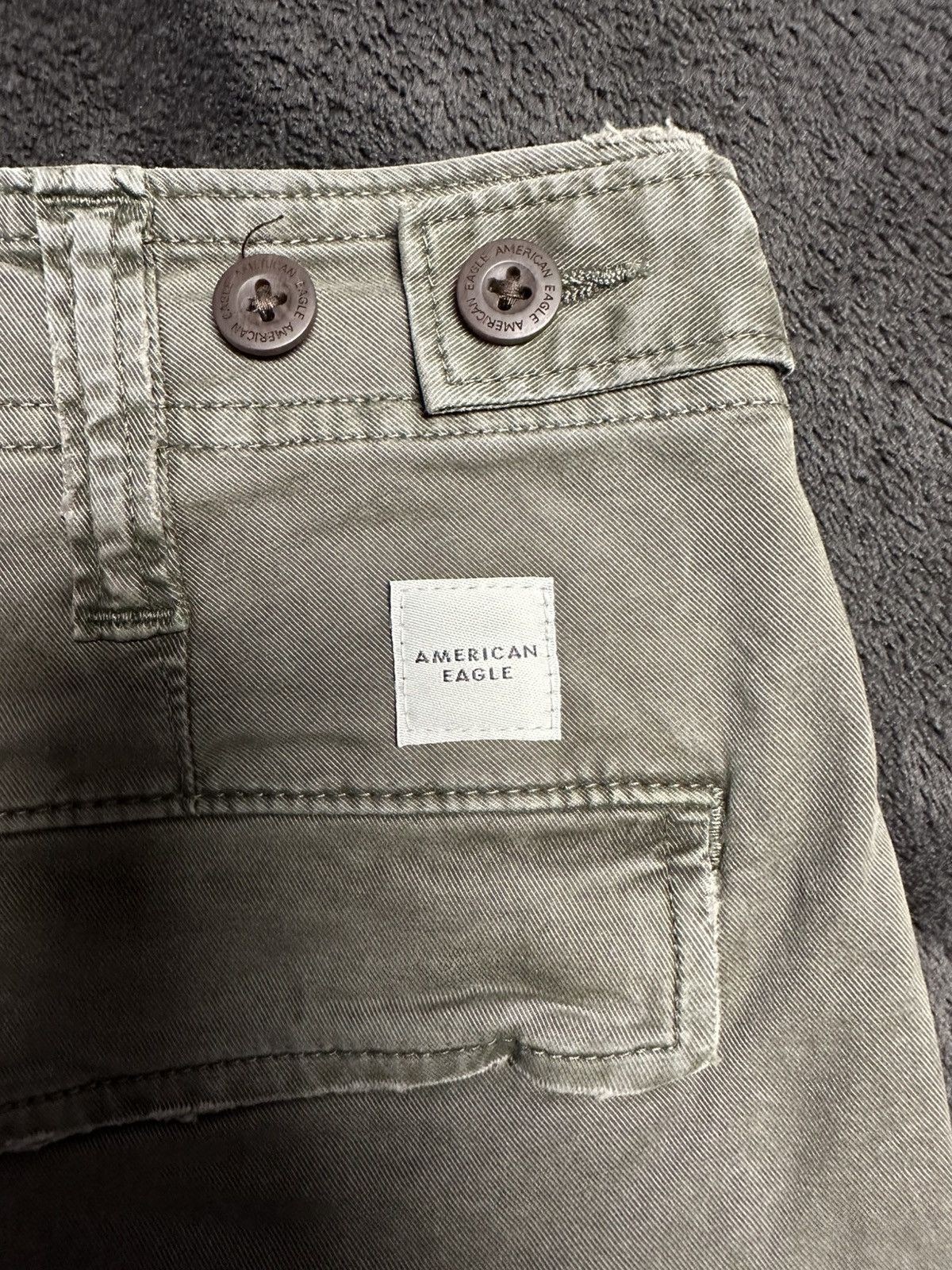 American Eagle Outfitters Military green American eagle cargo pants Size US 29 - 3 Thumbnail