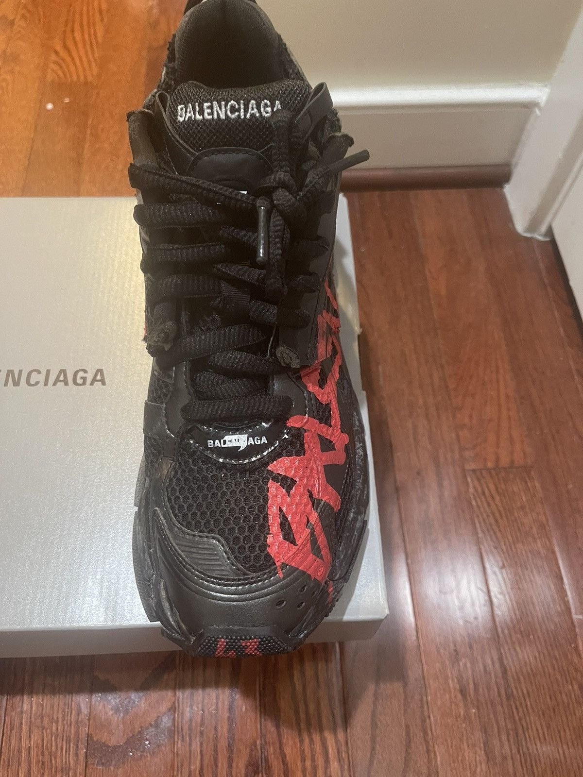 Balenciaga Balenciaga Graffiti Runners 2023 Size US 10 / EU 43 - 3 Thumbnail