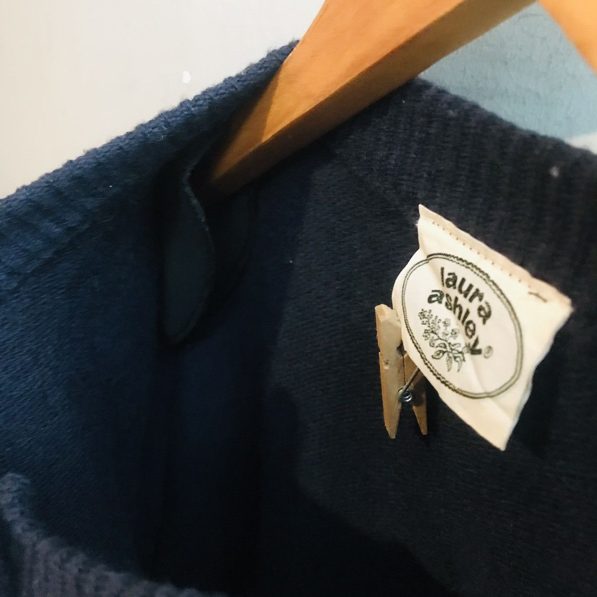 Laura Ashley × Vintage 90’s Laura Ashley Button Up Long Cardigan Size M / US 6-8 / IT 42-44 - 8 Thumbnail