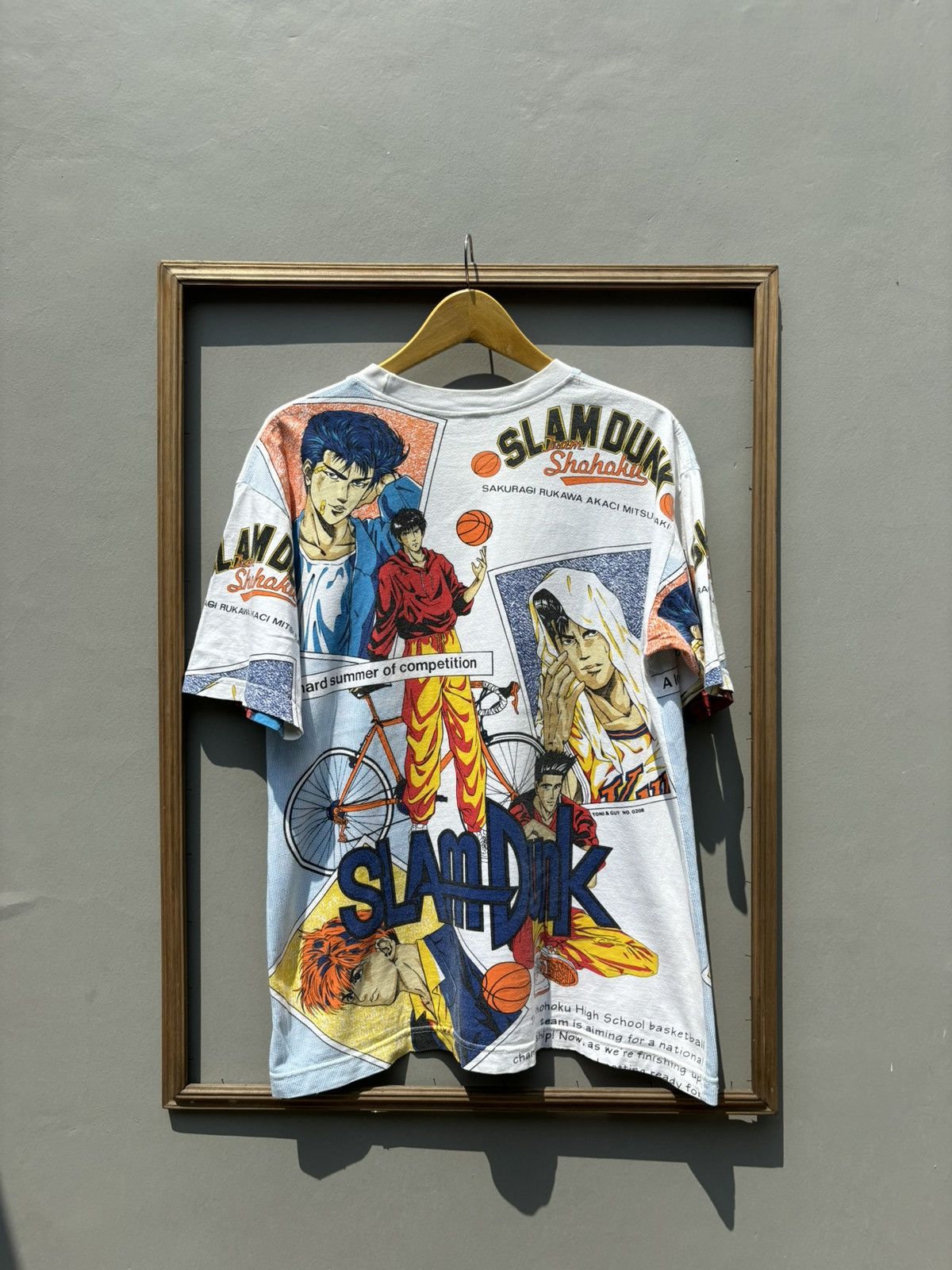 Anime × Vintage Vintage Slam Dunk AOP Shirt Size US L / EU 52-54 / 3 - 2 Thumbnail