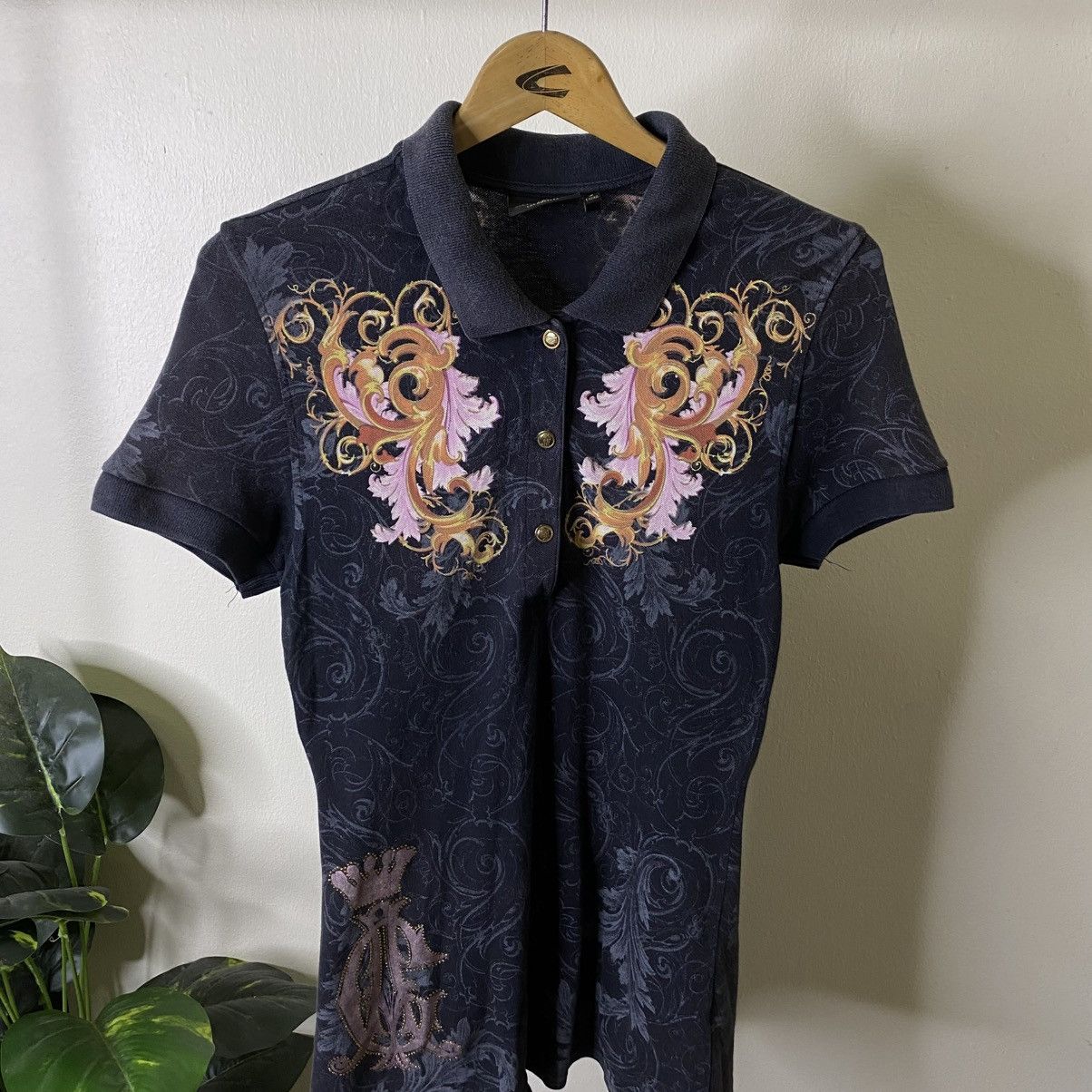 Christian Audigier Christian Audigier Los Angeles Affliction Women Polo Tshirt Size M / US 6-8 / IT 42-44 - 8 Thumbnail