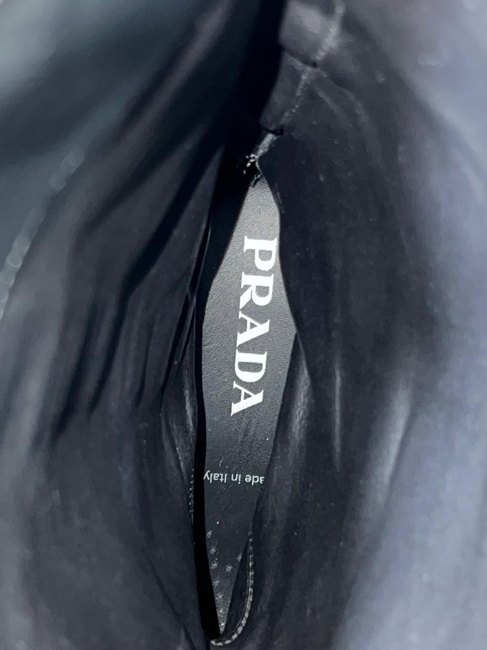 Prada Rare Prada F/W 18 runway nylon gaiters leather boots Size US 6 / IT 36 - 9 Thumbnail