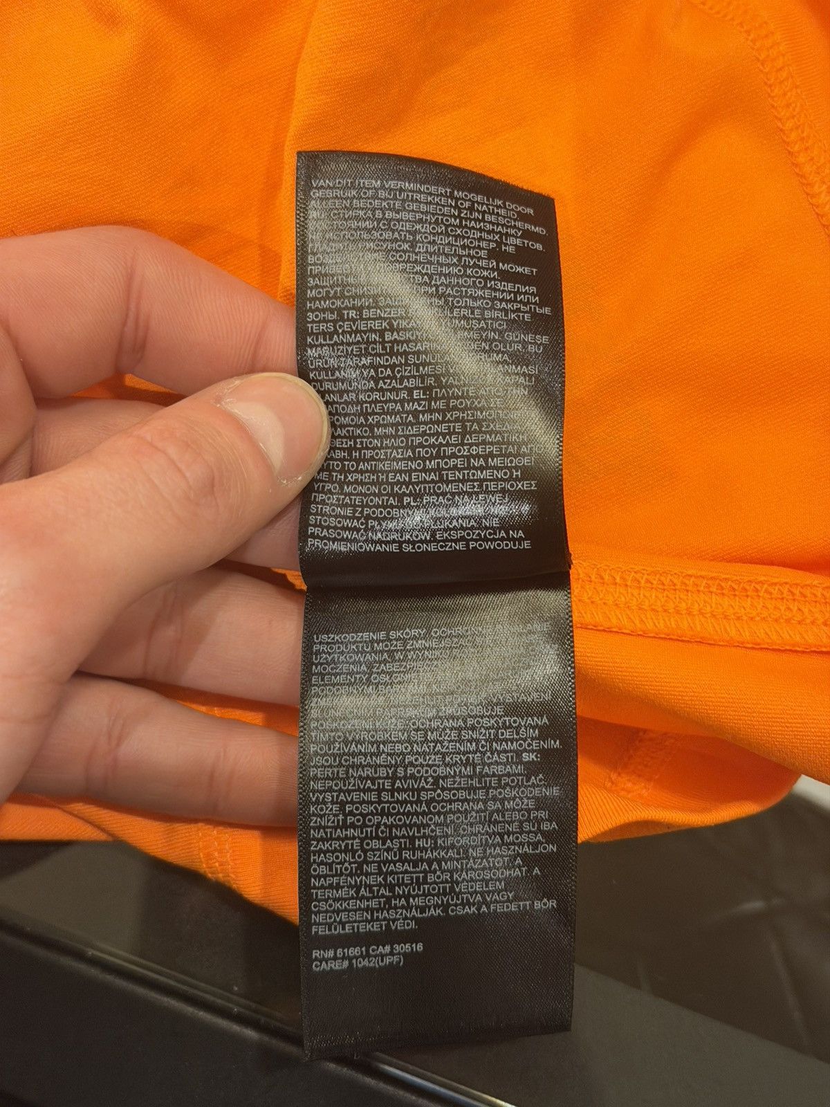 Online Ceramics × The North Face The North Face x Online Ceramics Water LS Shirt - Orange Size US M / EU 48-50 / 2 - 7 Thumbnail
