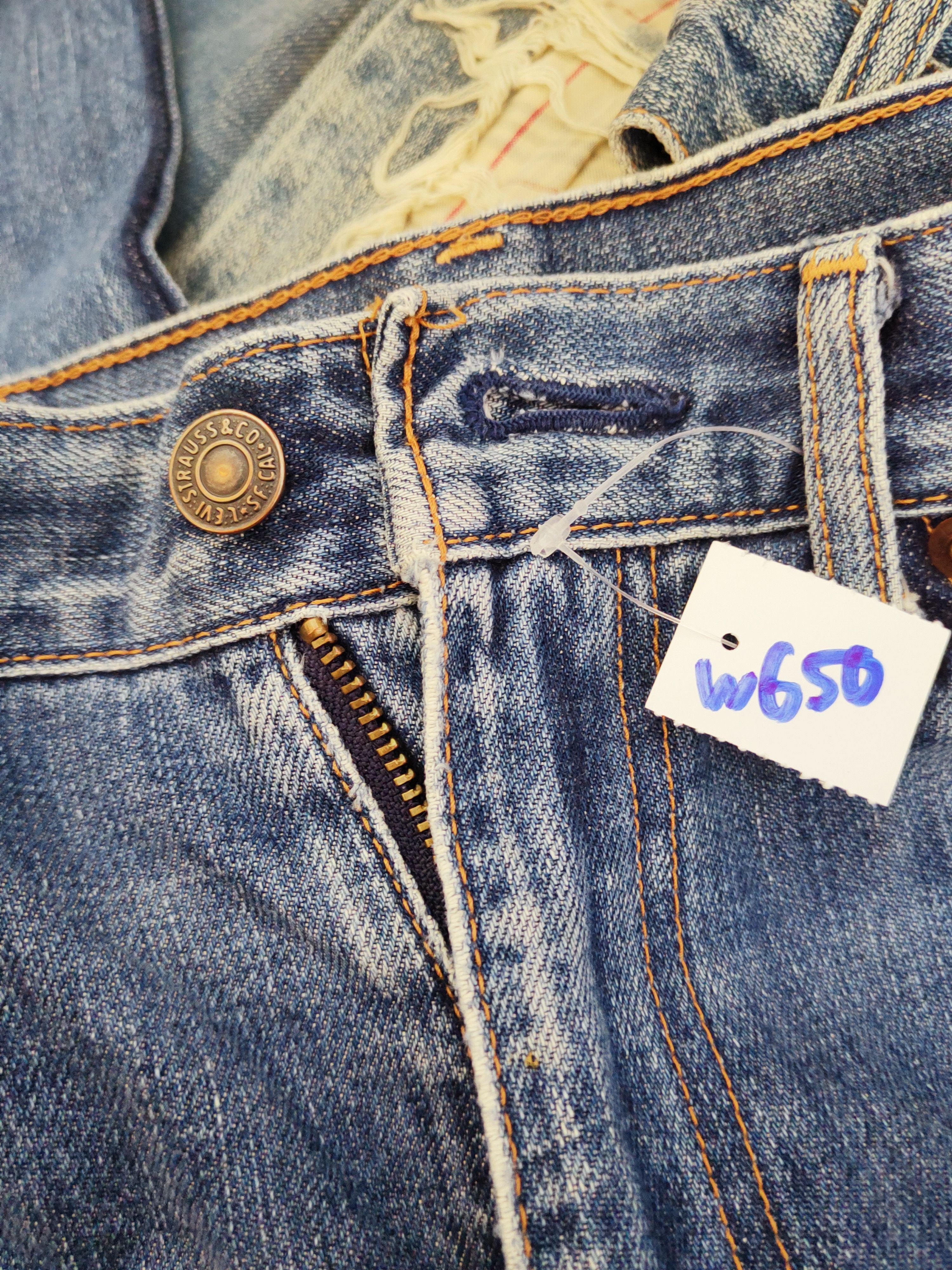 Levi's W508 Levi's Blue Distressed Ripped Jeans #W650 Size US 29 - 18 Thumbnail