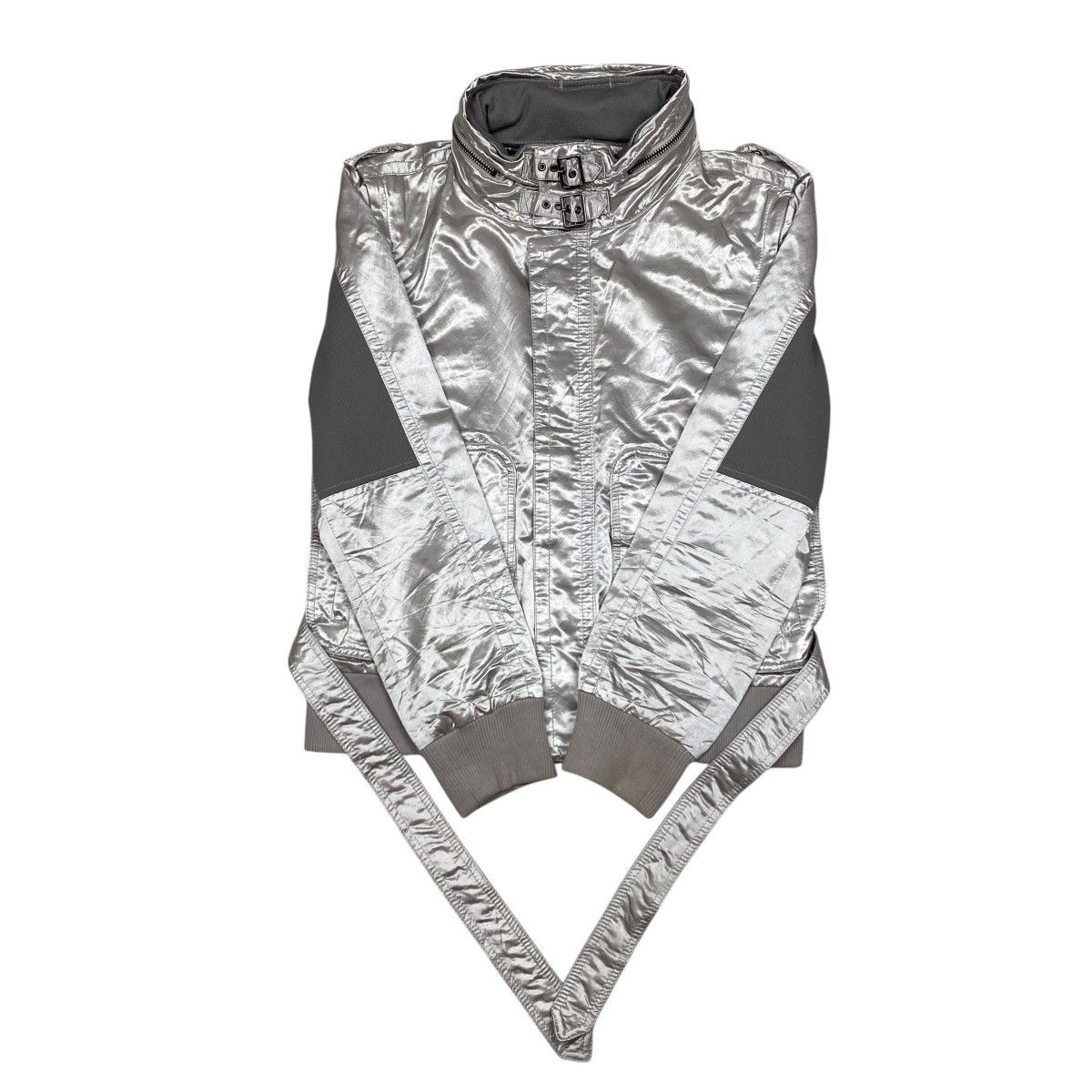 PPFM PPFM Detachable Bondage Cargo Jacket Silver Size US L / EU 52-54 / 3 - 4 Thumbnail