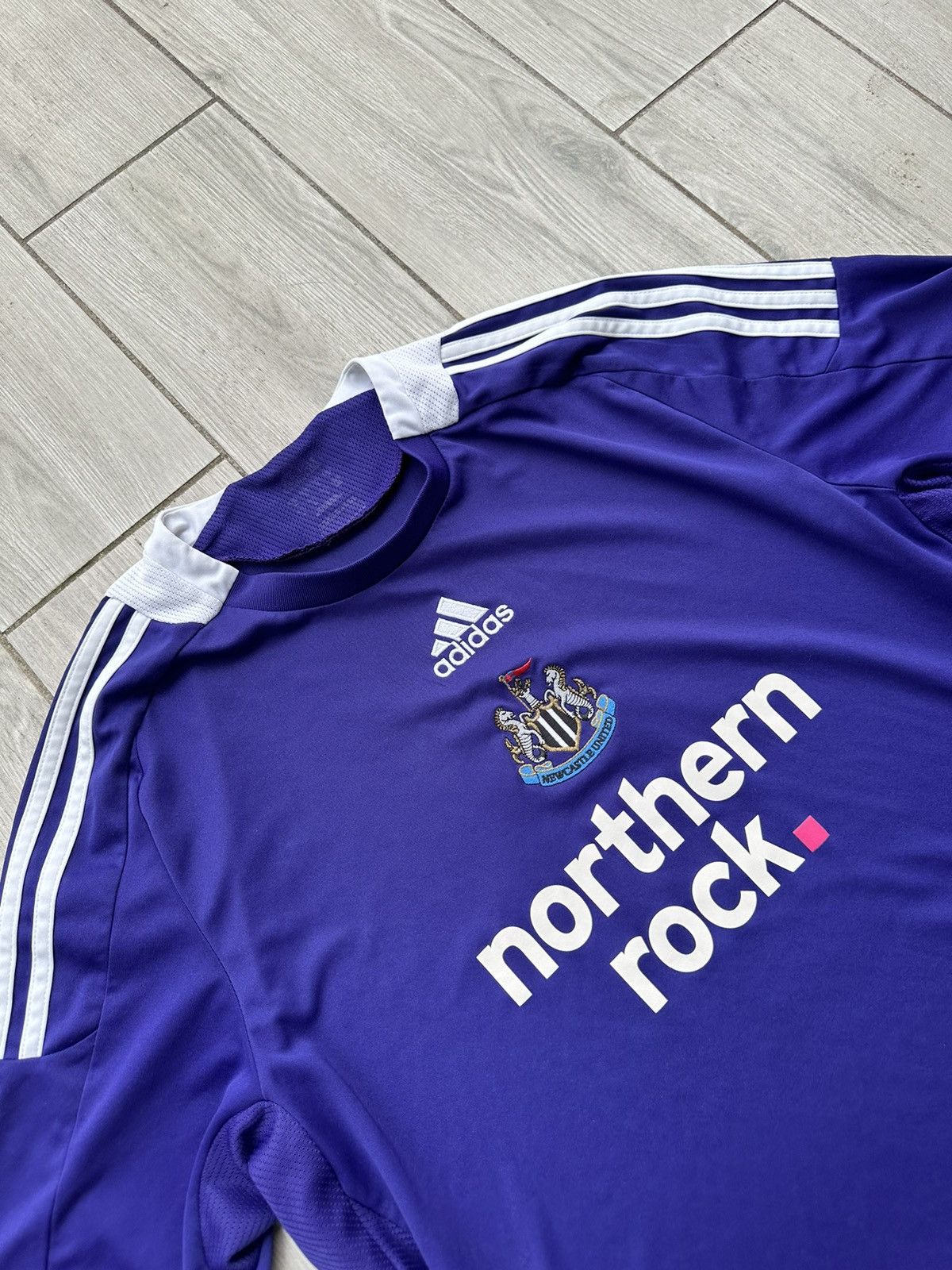Adidas × Vintage 2008 2009 Newcastle United Adidas Away Purple Soccer Jersey Size US M / EU 48-50 / 2 - 5 Thumbnail