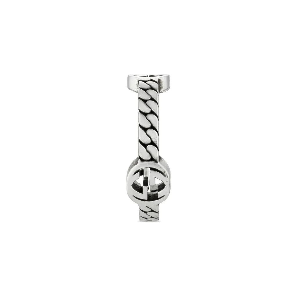 Gucci oc11z0126 Size: 12 / Interlocking G Ring Sterling Silver. Size ONE SIZE - 3 Thumbnail