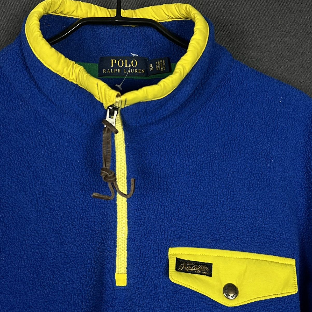 Polo Ralph Lauren × Vintage Polo Ralph Lauren fleece Zip Respect Wildlife Sportsman Size US XL / EU 56 / 4 - 5 Thumbnail