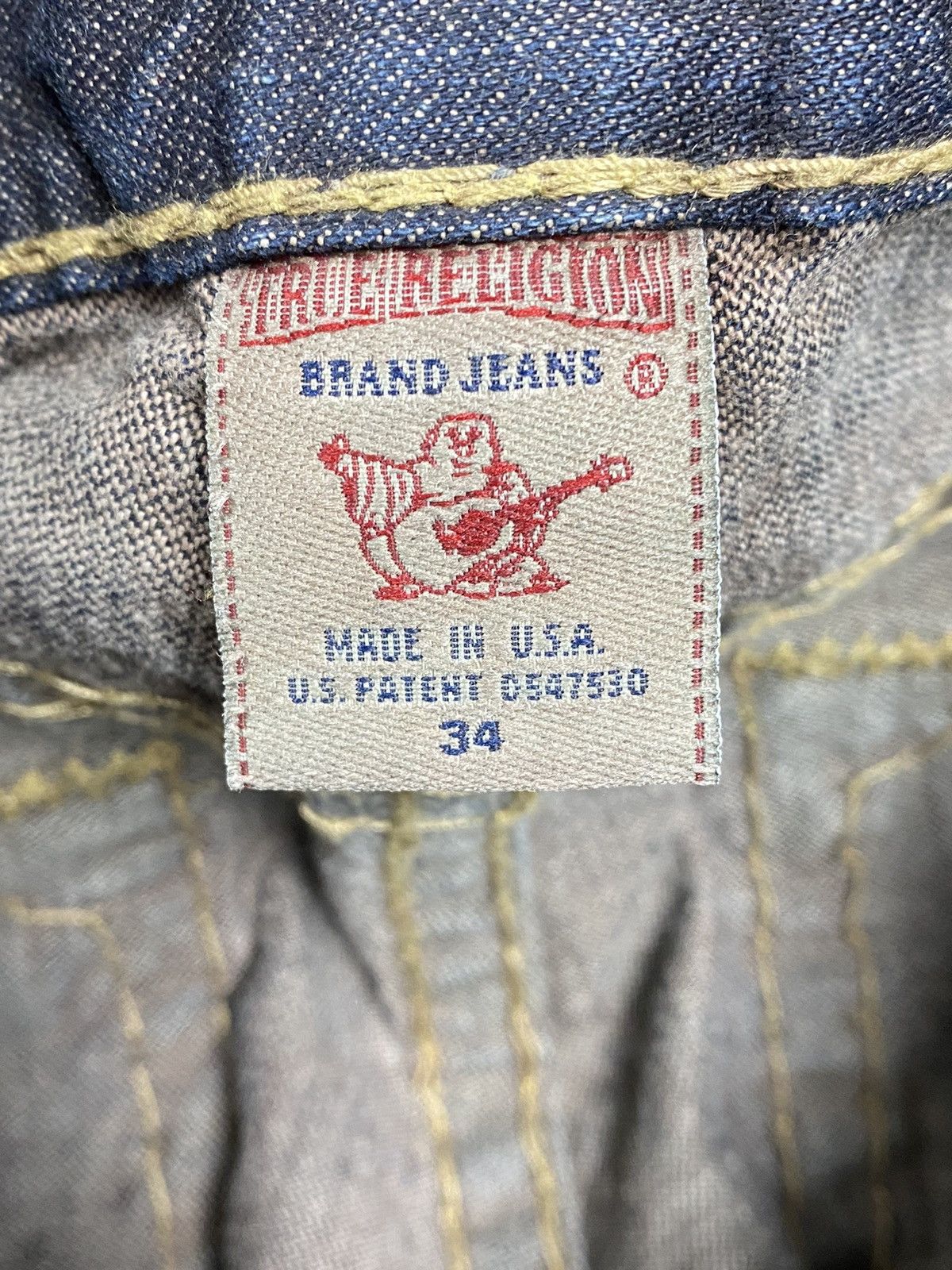 True Religion Vintage Y2K True Religion Japanese Madi In USA Jeans Size US 34 / EU 50 - 14 Thumbnail