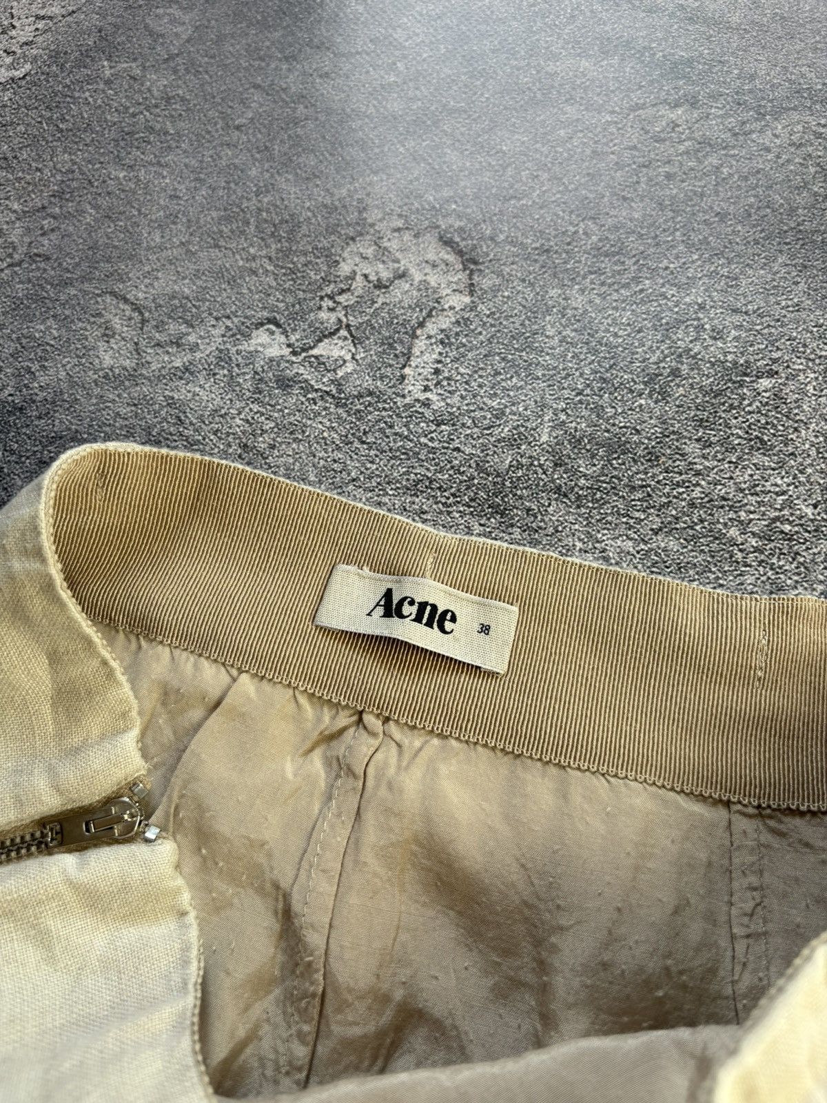 Acne Studios Vintage Acne Studios Ginger Linen PSS12 Skirt Rare Size 26" / US 2 / IT 38 - 9 Thumbnail