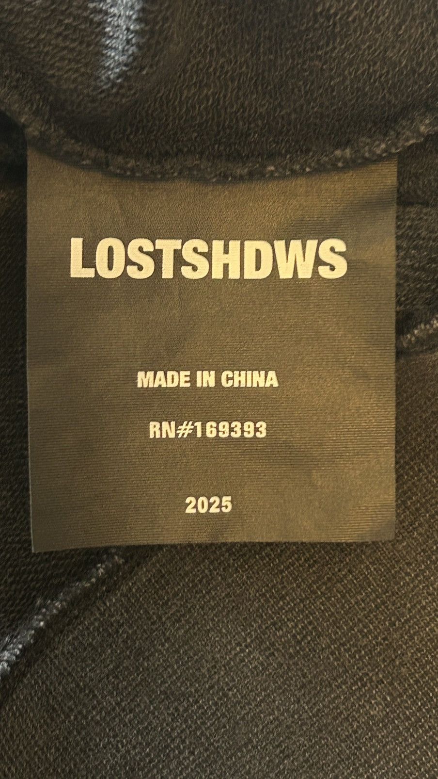 LOSTSHDWS LOSTSHDWS Distressed Script Hoodie (ComplexCon Exclusive) Size US M / EU 48-50 / 2 - 4 Thumbnail