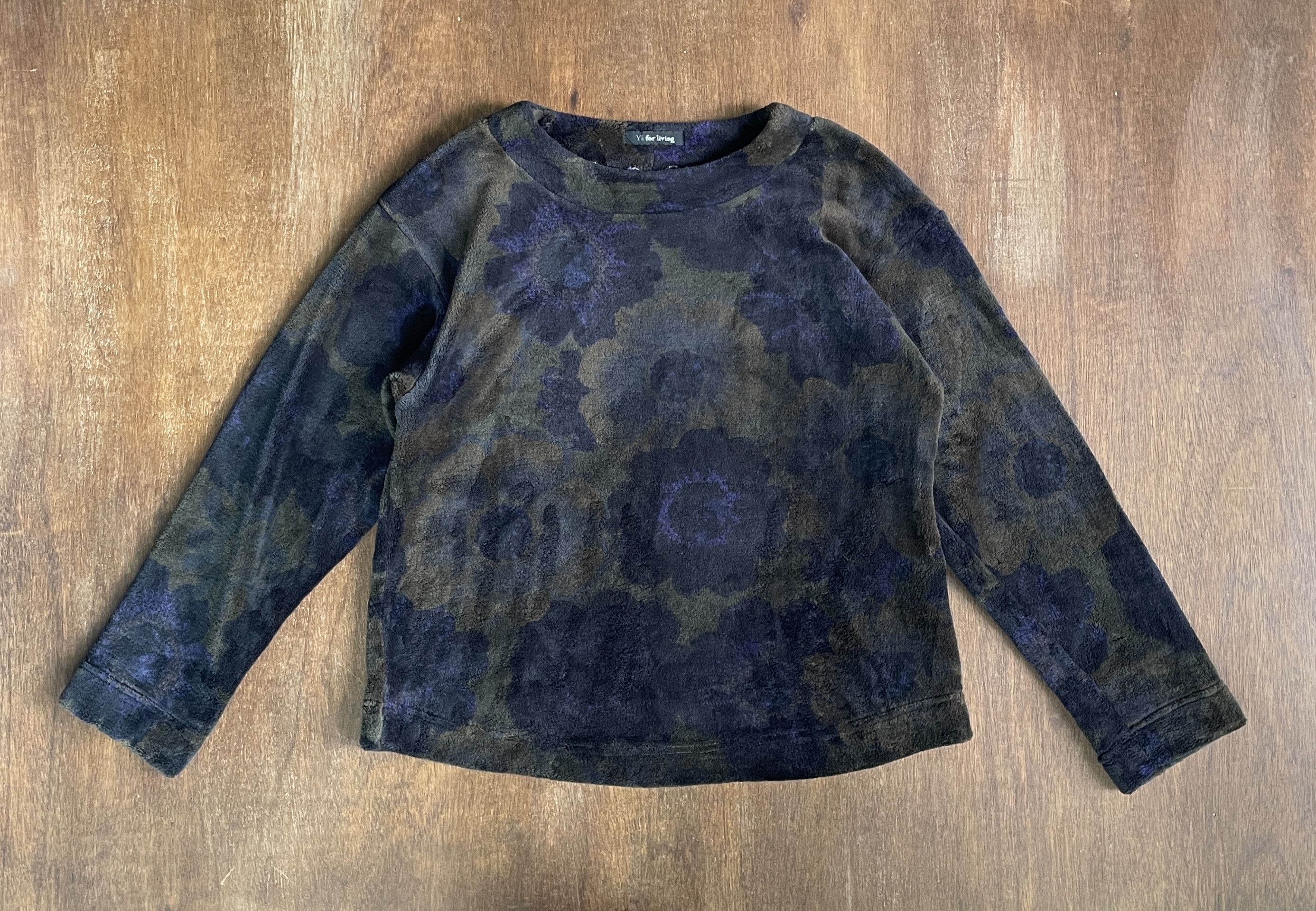Yohji Yamamoto Y's Yohji Yamamoto VIntage Flower Pattern Sweatshirts Size US S / EU 44-46 / 1 - 1 Thumbnail