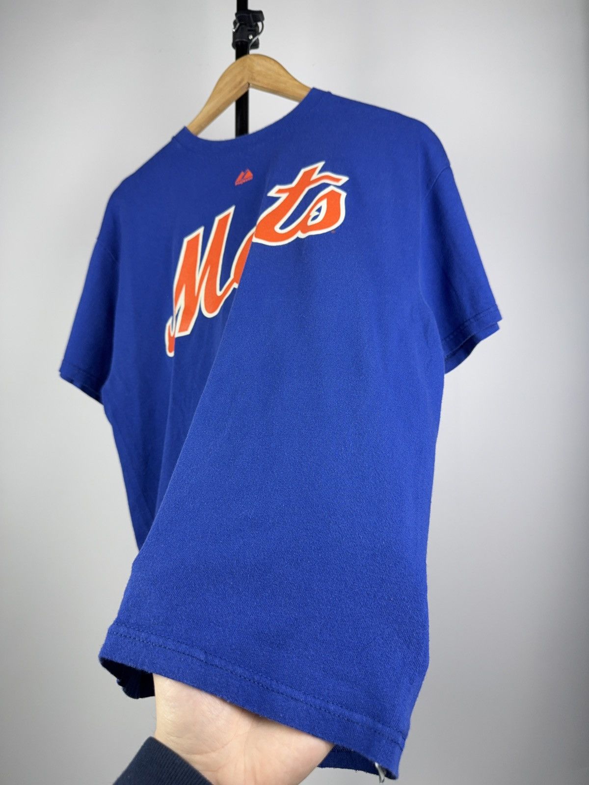 MLB × Vintage Crazy Vintage Majestic Mets Mr. MET T Shirt MLB Size US L / EU 52-54 / 3 - 3 Thumbnail