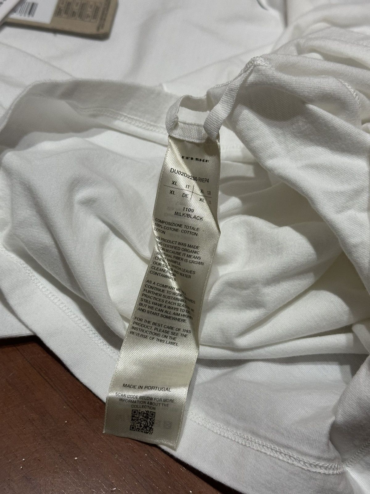 Rick Owens Drkshdw Rick Owens Drkshdw tee Size US XL / EU 56 / 4 - 9 Thumbnail