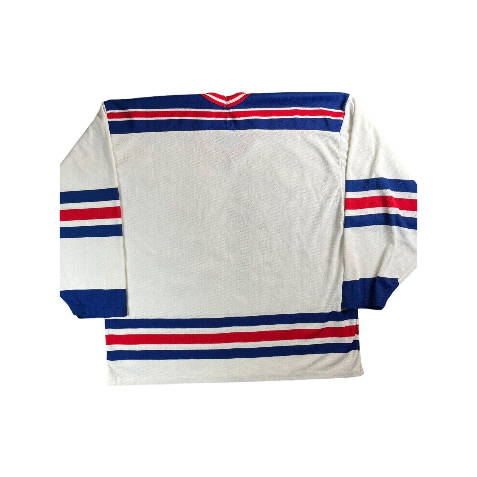 NHL Vintage 90s New York Rangers Blank XL NHL Hockey Jersey USA Size US XL / EU 56 / 4 - 4 Thumbnail
