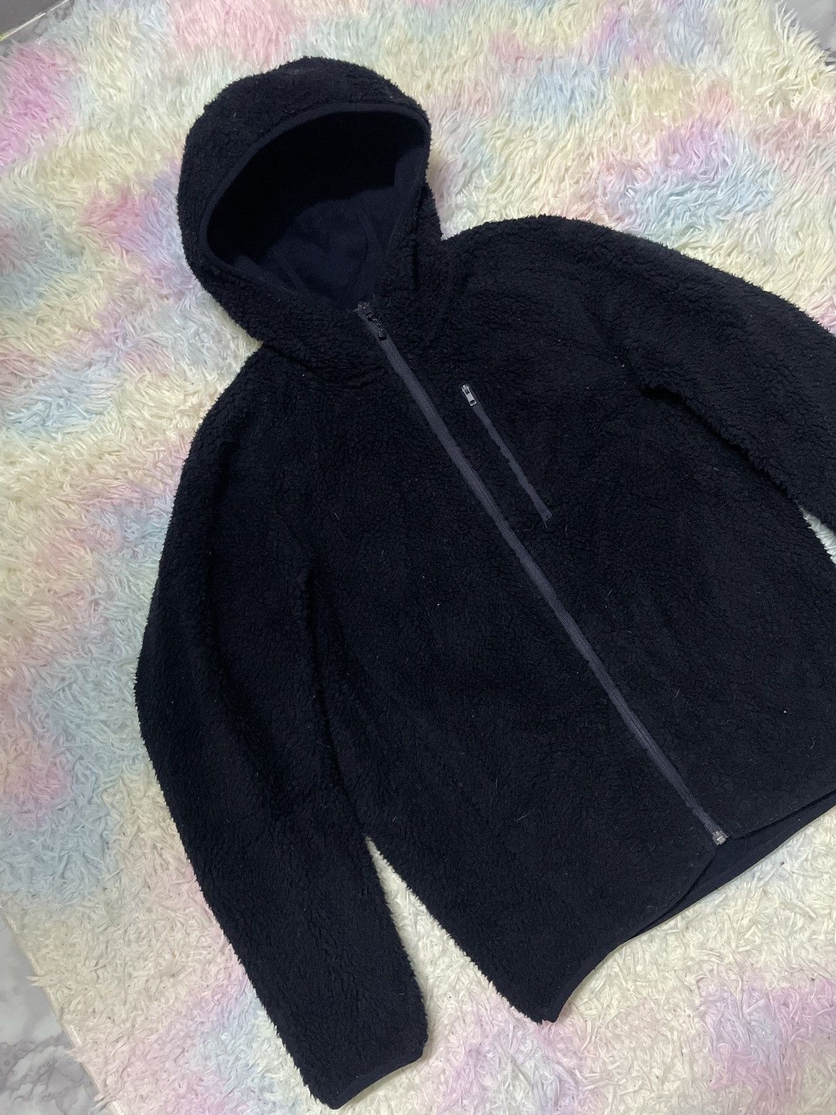 Japanese Brand × Uniqlo Uniqlo Wool hoodie gorpcore cutting Size US M / EU 48-50 / 2 - 3 Thumbnail