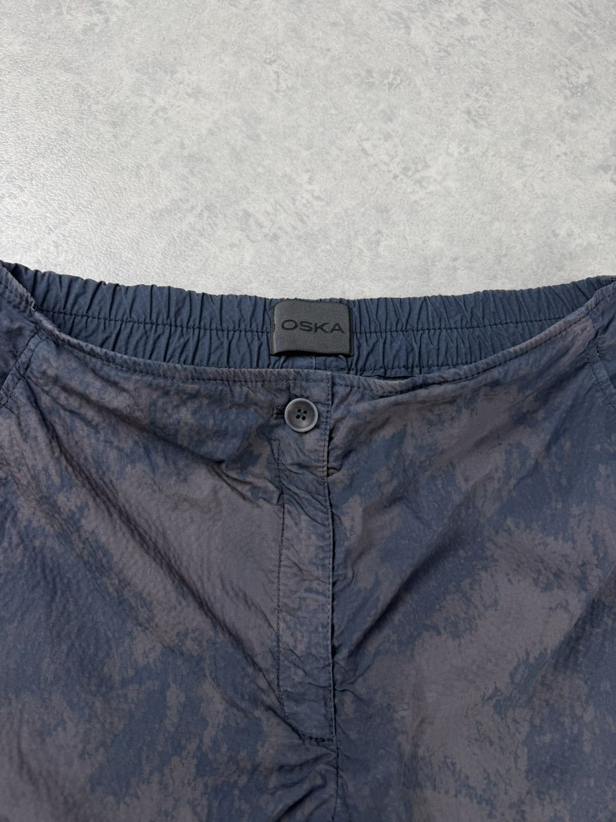 Japanese Brand OSKA Handmade Bleach Dyed Pants Size 1 Size US 30 / EU 46 - 5 Thumbnail