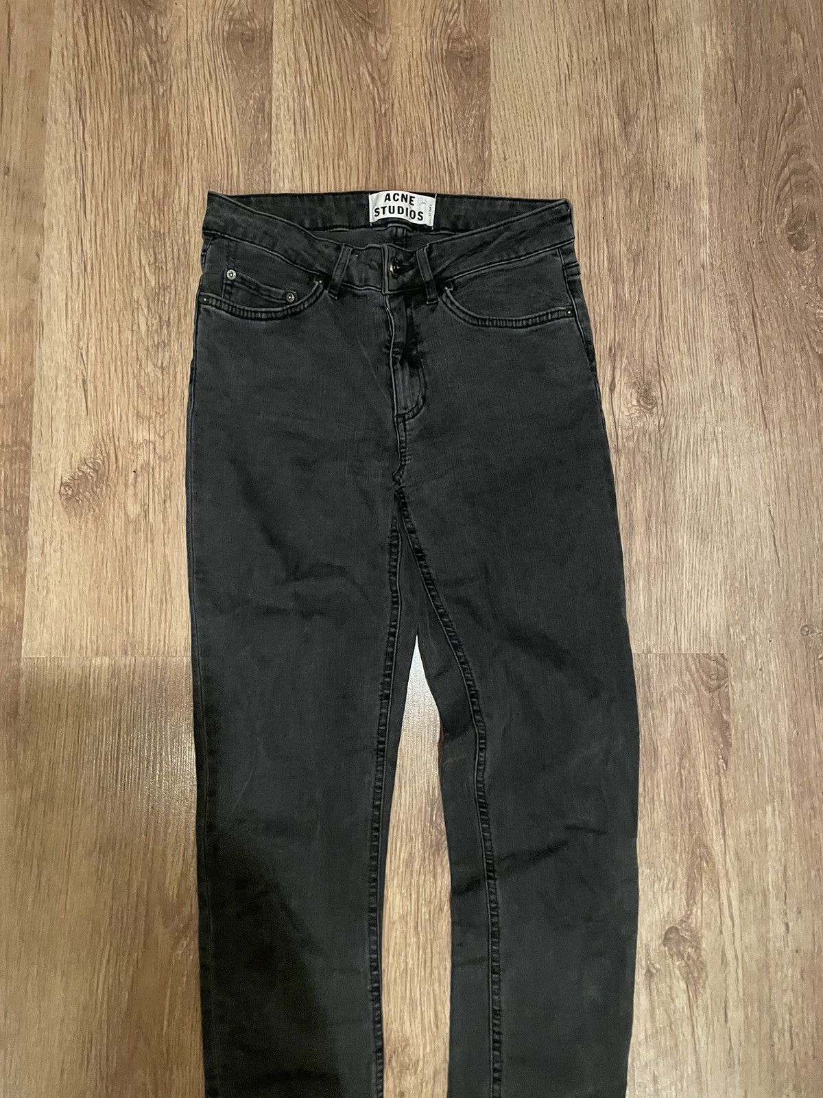 Acne Studios × Designer × Vintage Vintage Skinny Jeans Acne Studious Denim Washed Y2k Size 25" / US 0 / IT 36 - 2 Thumbnail