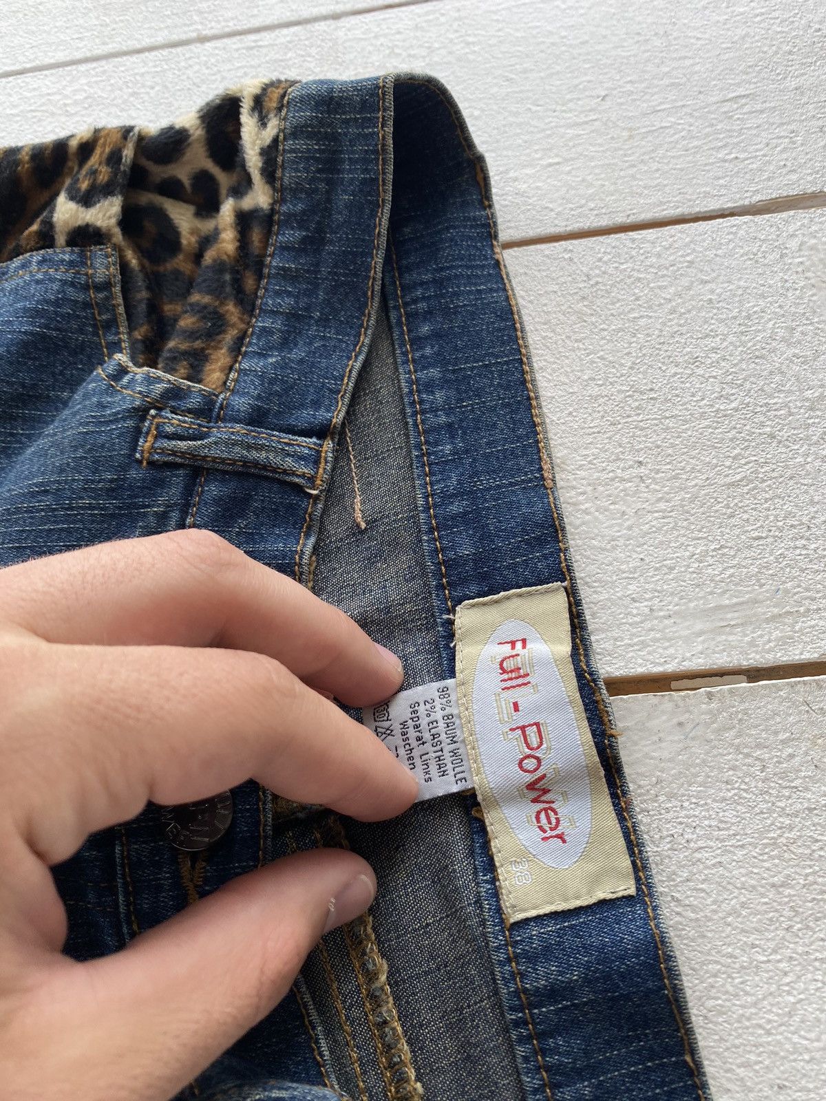 Japanese Brand × Vintage 🔥Gothic Punk Opium Emo Flared Bootcut Jeans 30 BELL RARE Size 30" / US 8 / IT 44 - 8 Thumbnail