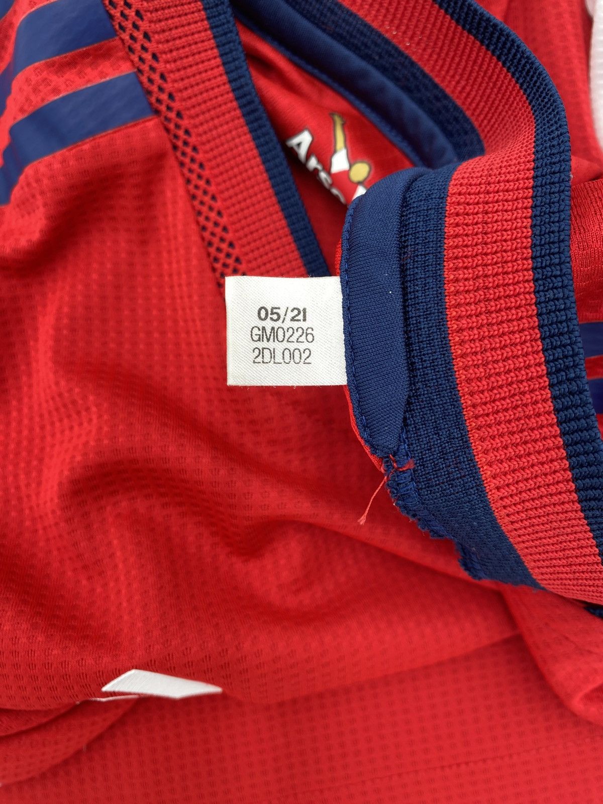 Adidas Arsenal Saka 2021 22 home PLAYER VERSION Premier League kit Size US M / EU 48-50 / 2 - 9 Thumbnail