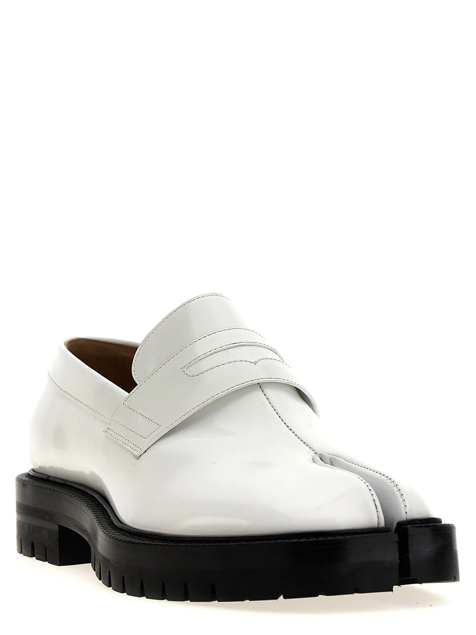 Maison Margiela o1w1db10425 Tabi Loafers in White Size US 7 / EU 40 - 2 Thumbnail