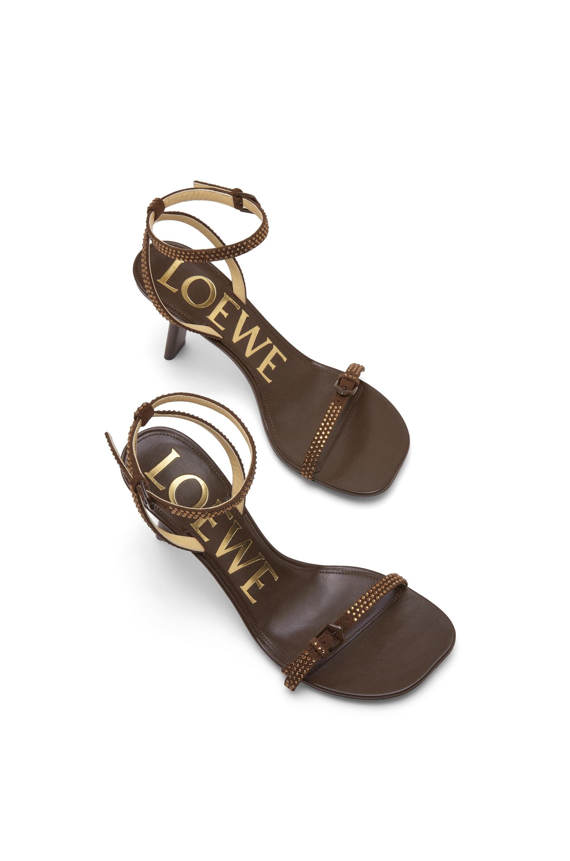 Loewe o1y1025 Sandals in Dark Brown Size US 9 / IT 39 - 3 Thumbnail