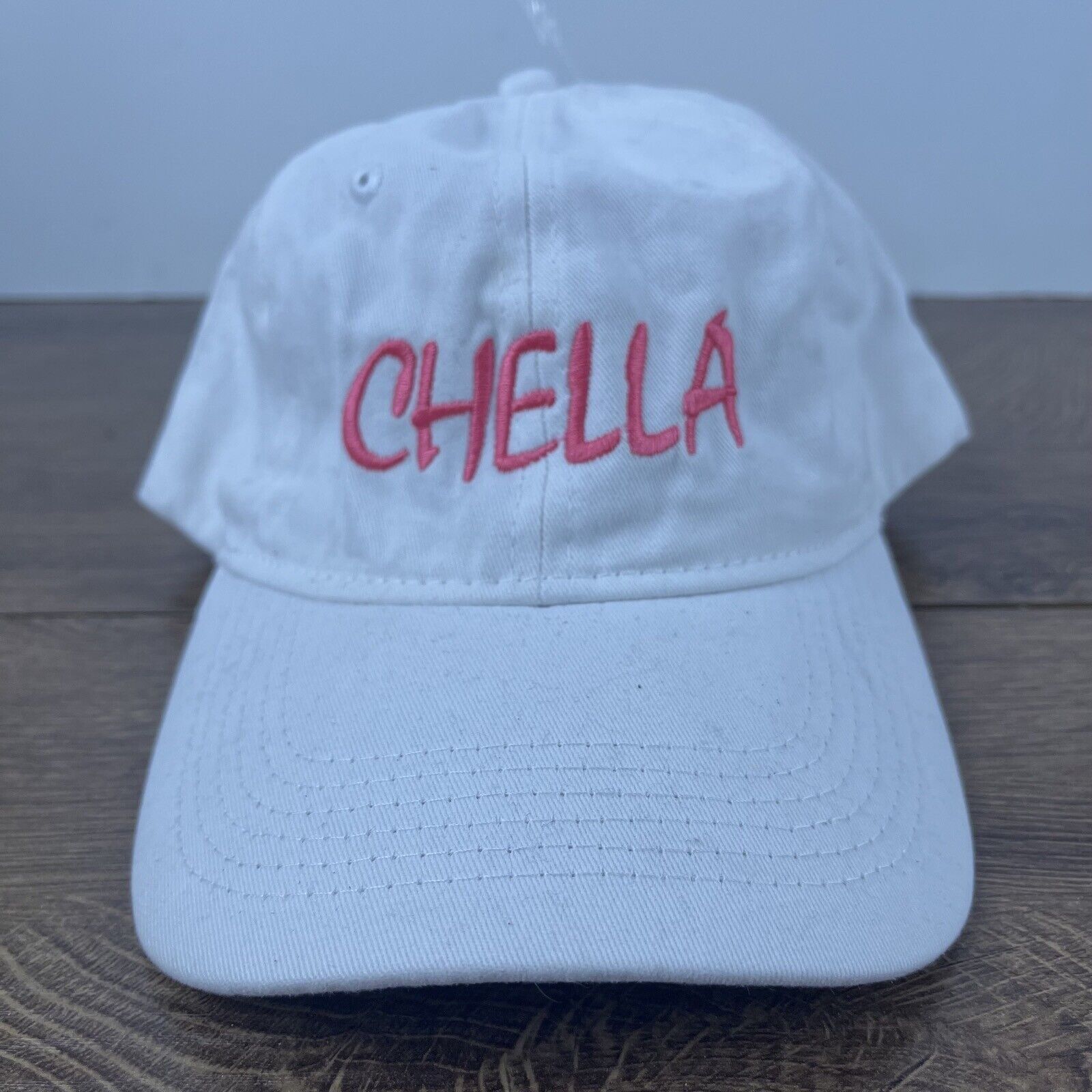 Other Chella Hat Chella Hat White Hat Adjustable White Adult Size Size ONE SIZE - 2 Thumbnail