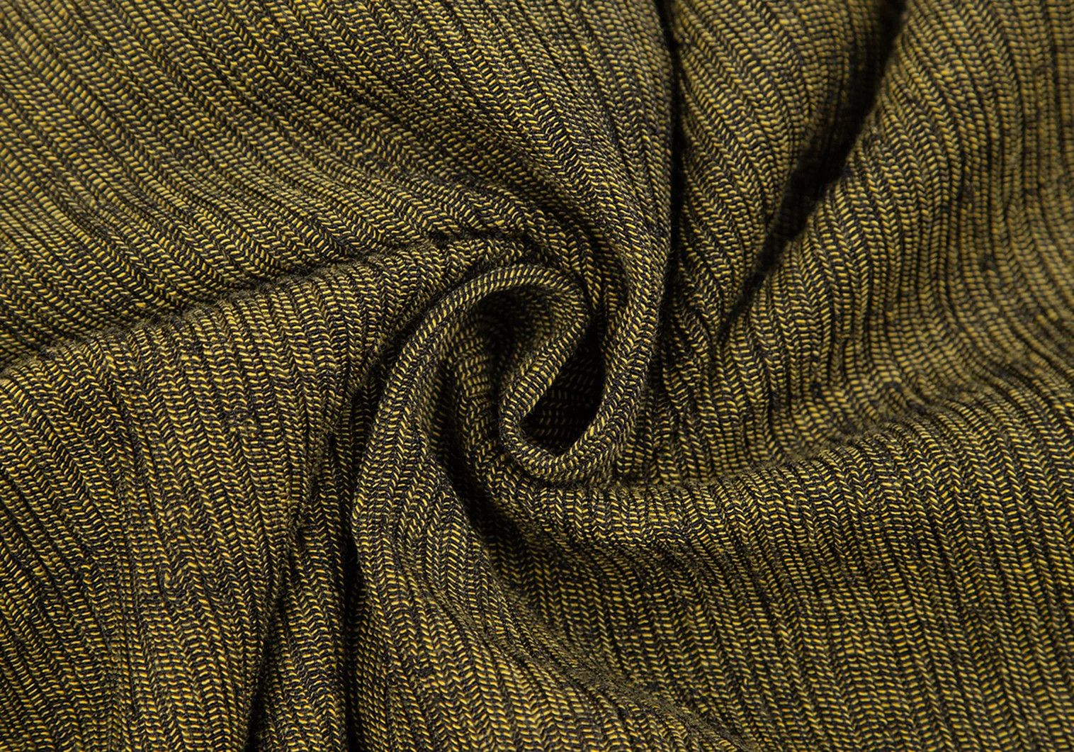 Issey Miyake Polycotton Strongly Twisted Crepe Shirt in Yellow Size US S / EU 44-46 / 1 - 11 Thumbnail