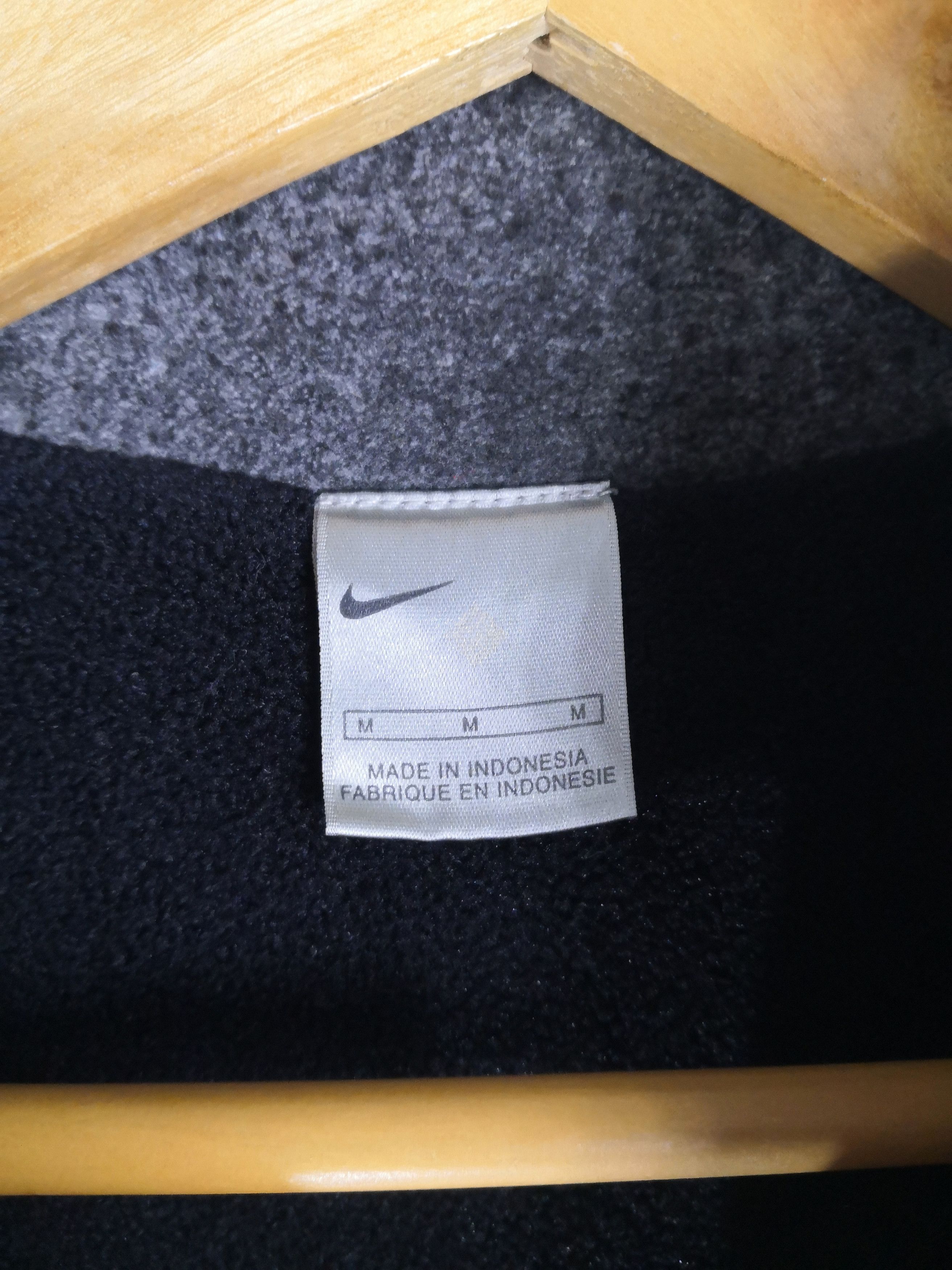 Nike Vintage Nike Fleece Jacket Zipper Size M / US 6-8 / IT 42-44 - 5 Thumbnail