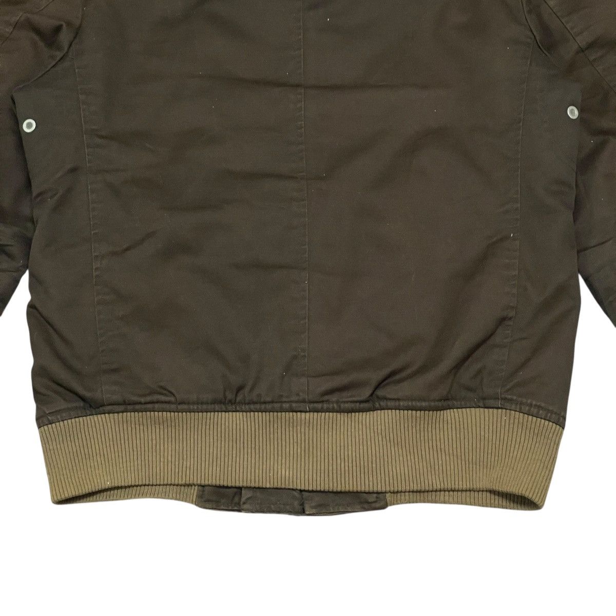 Le Grande Bleu (L.G.B.) Vintage 90s Takeo Kikuchi Army Flight Military Bomber Jacket Size US L / EU 52-54 / 3 - 19 Thumbnail