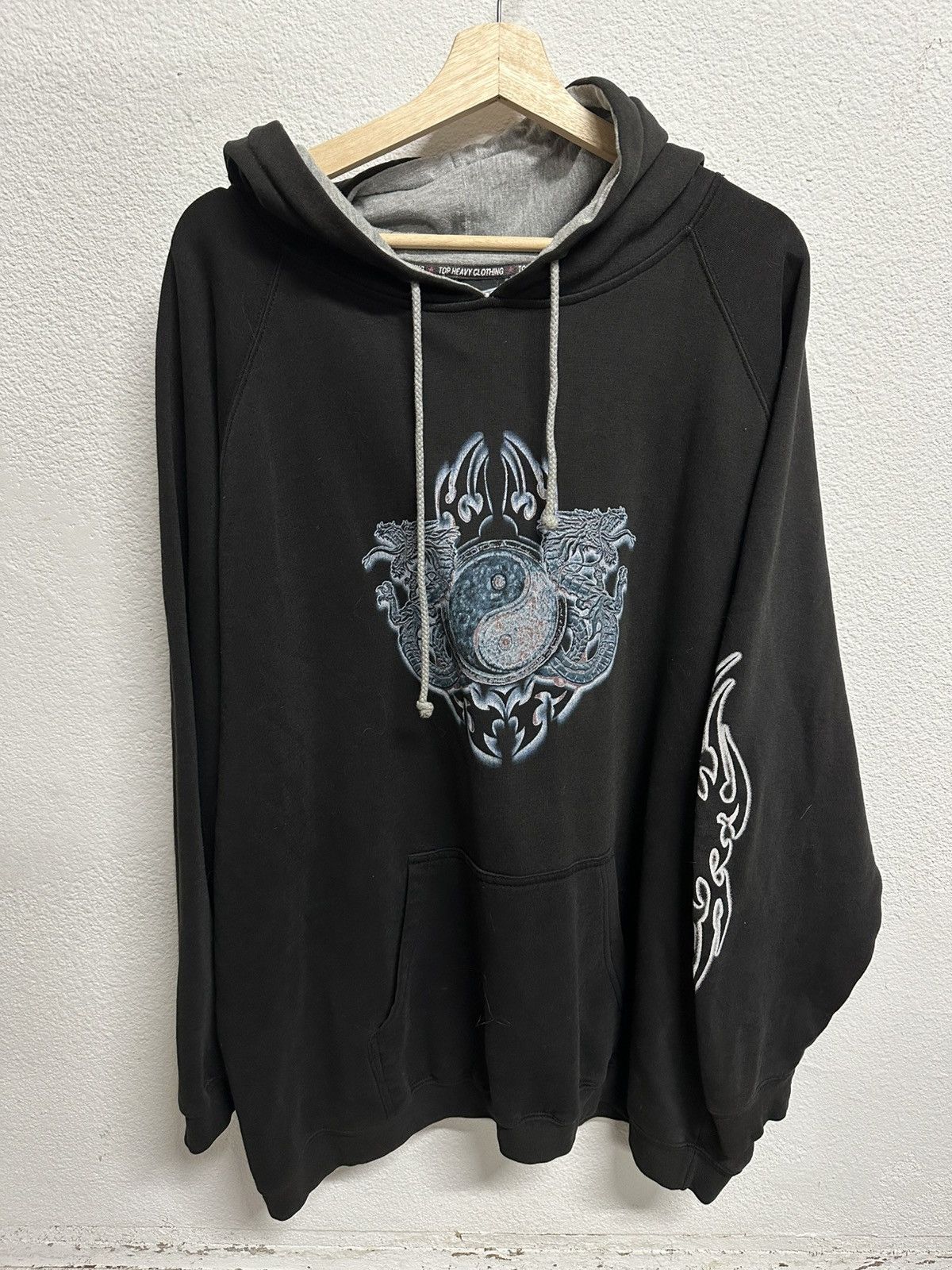 Y2K dragons top heavy hoodie
