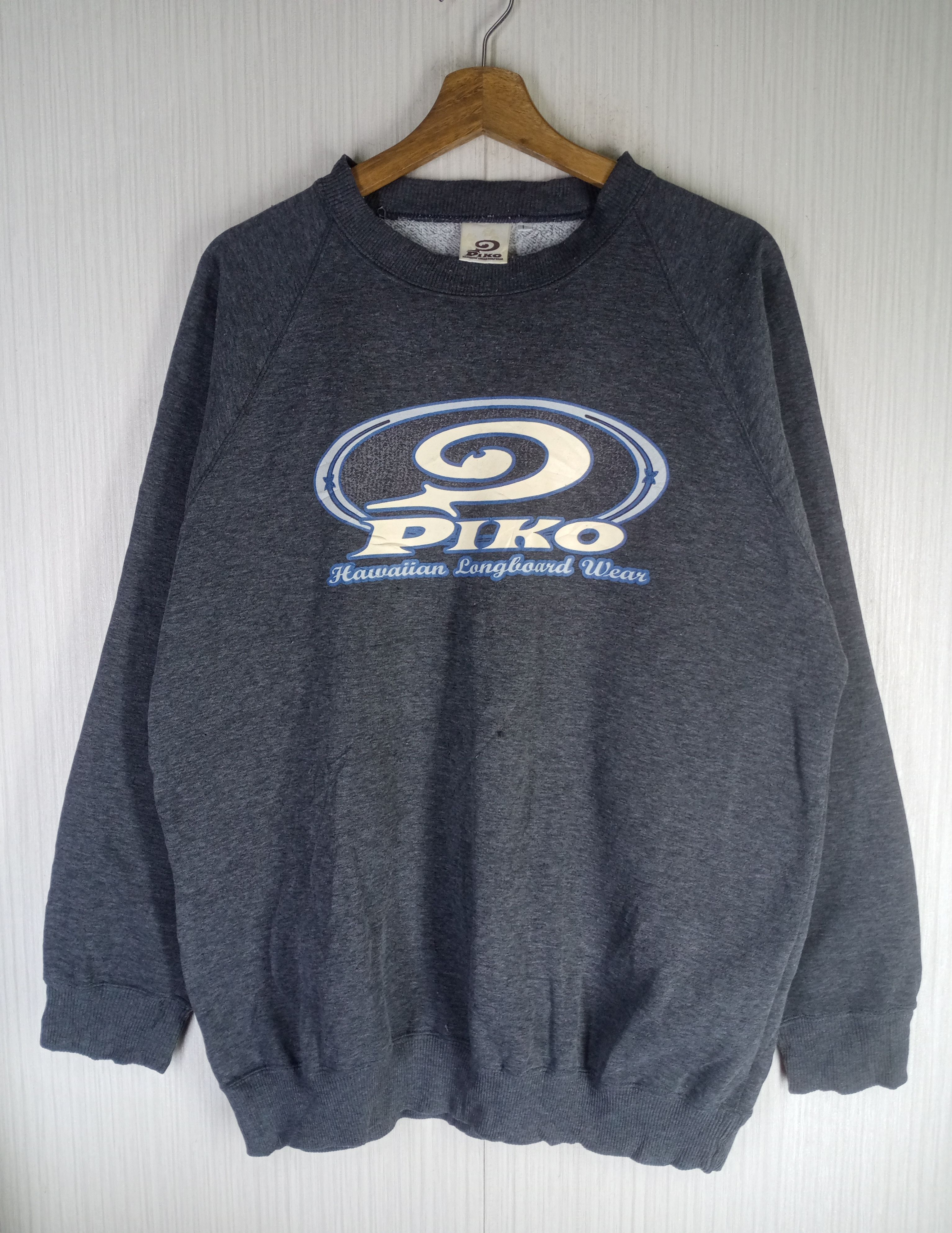 Ron Jon Surf Shop Rare Vintage Piko Hawaiian Longboard Wear Sweatshirt Size US L / EU 52-54 / 3 - 1 Thumbnail
