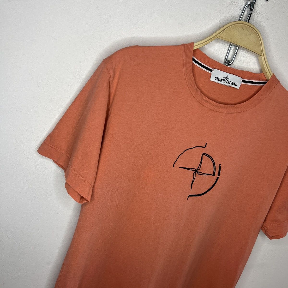 Stone Island Stone Island Tee Tshirt Big Spellout Logo Size US M / EU 48-50 / 2 - 4 Thumbnail
